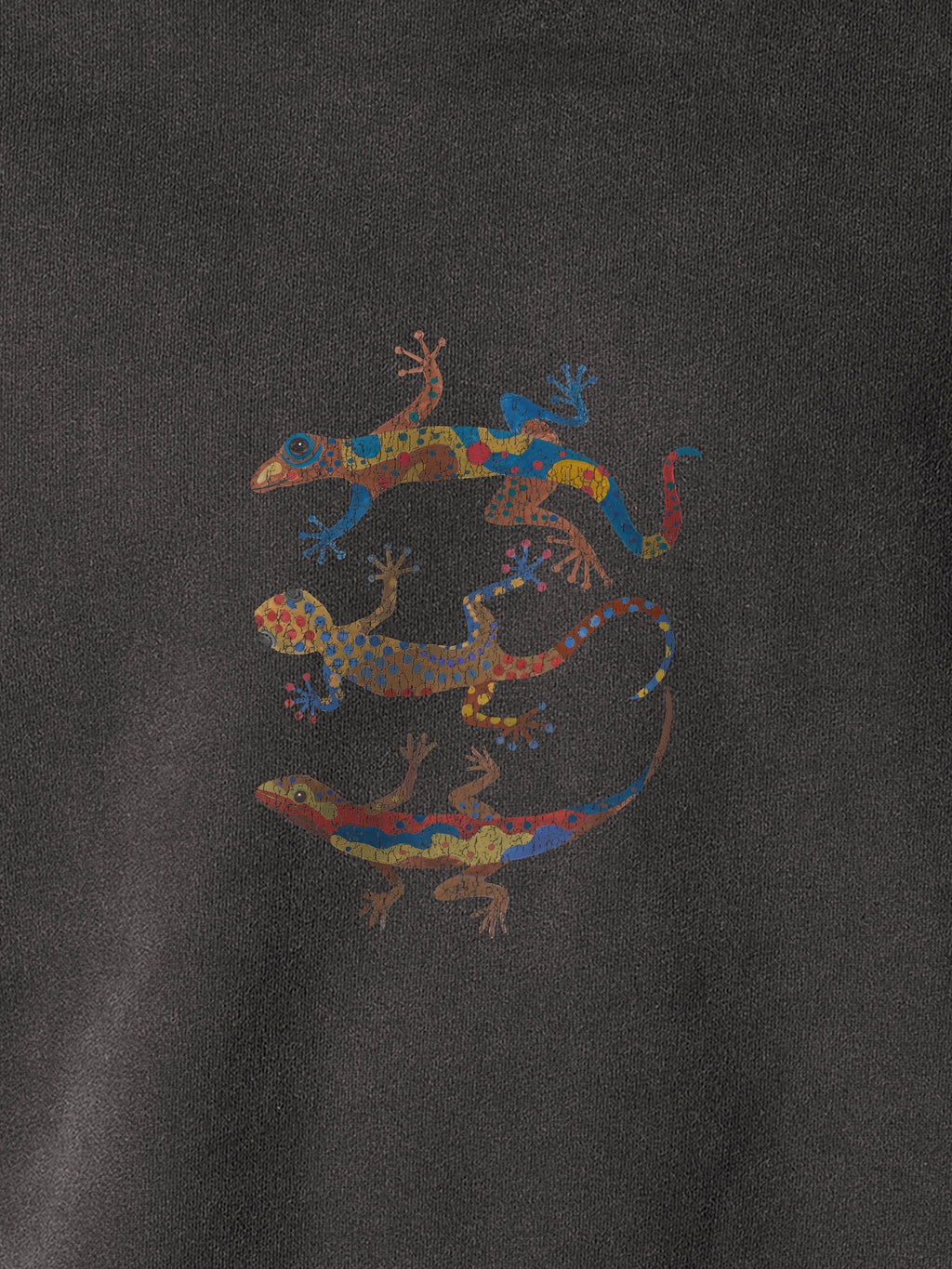 Aegean lizards - Stonewashed Hoodie
