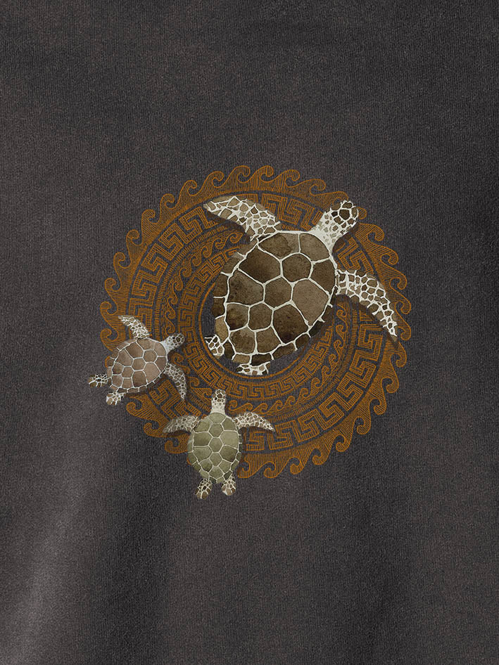 Sea Turtles - Stonewashed Hoodie