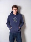Nautical Exploration Anchor - Stonewashed Hoodie
