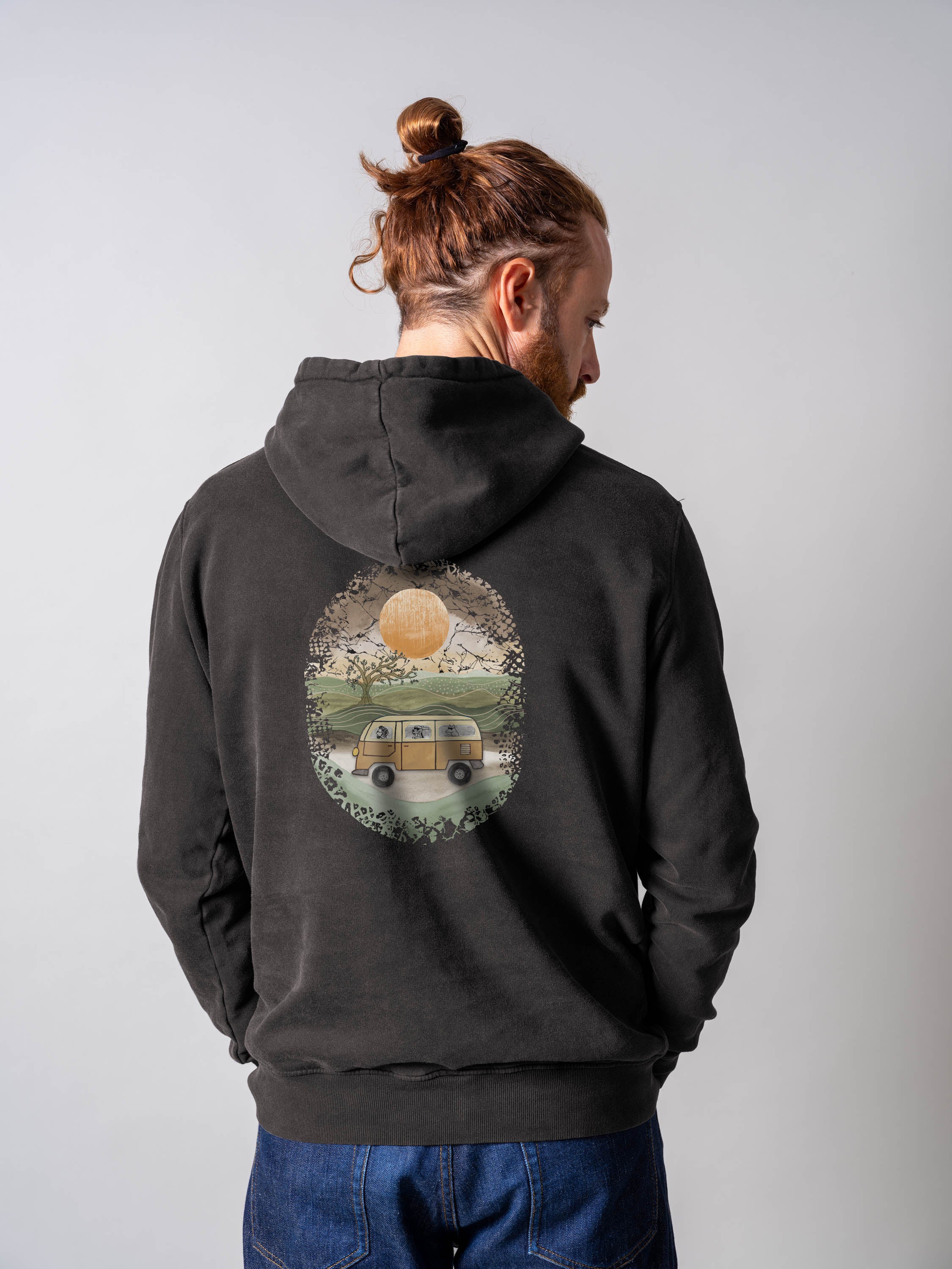 Camper Van - Stonewashed Hoodie