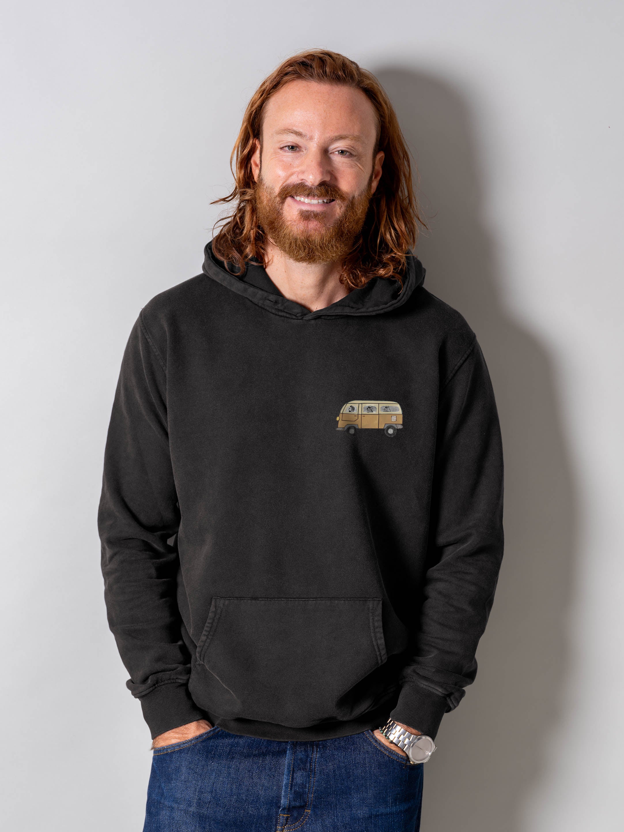 Camper Van - Stonewashed Hoodie