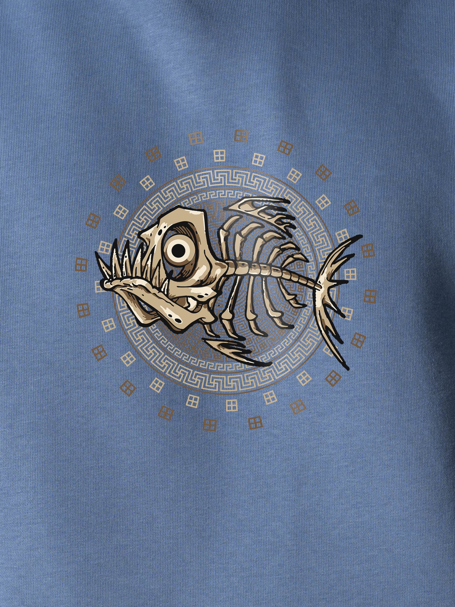 Fishbone Disk - Hoodies