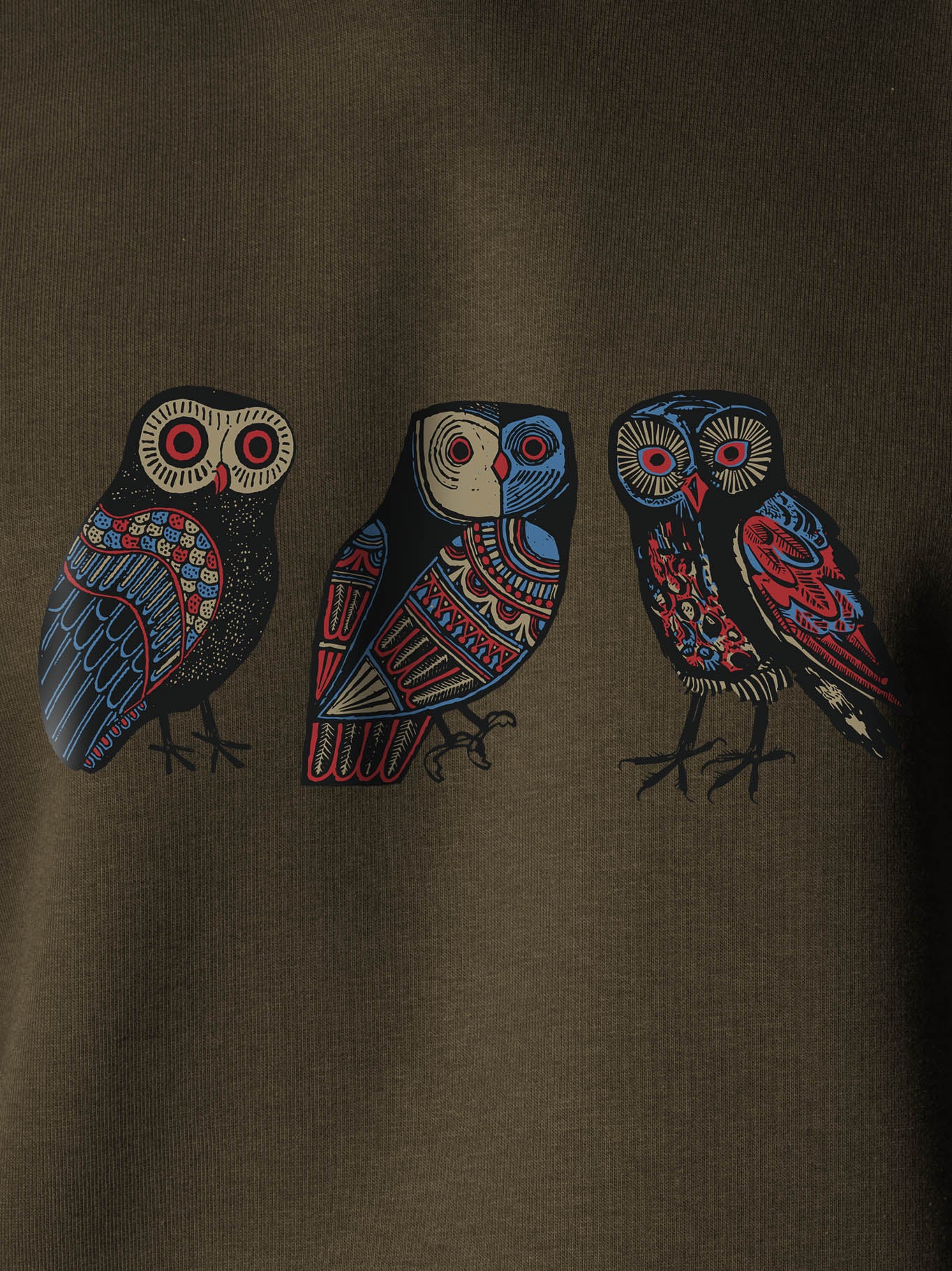 Ethnic Owls - Hoodies
