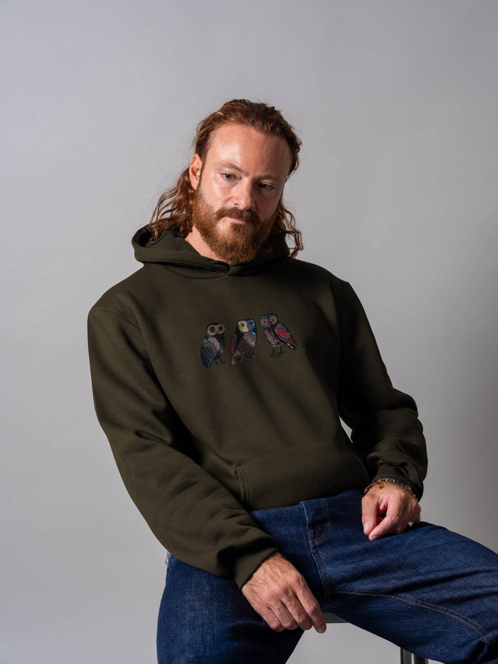 Ethnic Owls - Hoodies