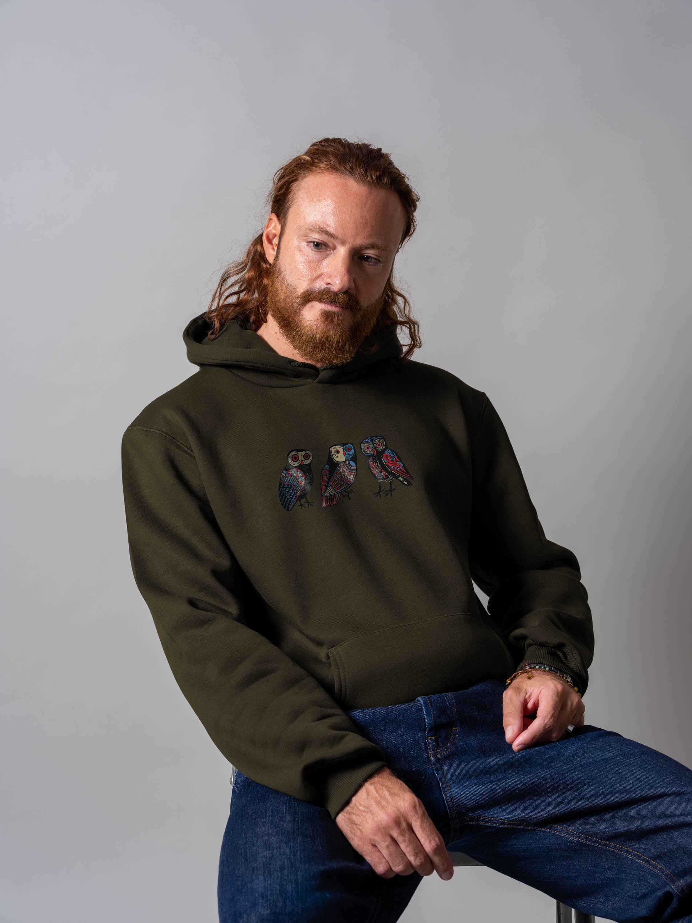 Ethnic Owls - Hoodies