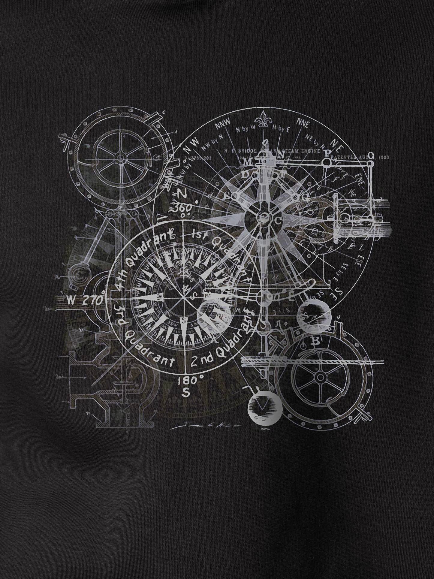 Celestial compass - Hoodies