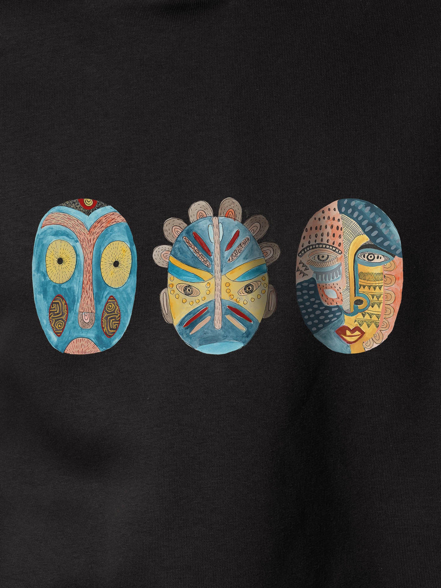 African Masks - Hoodies