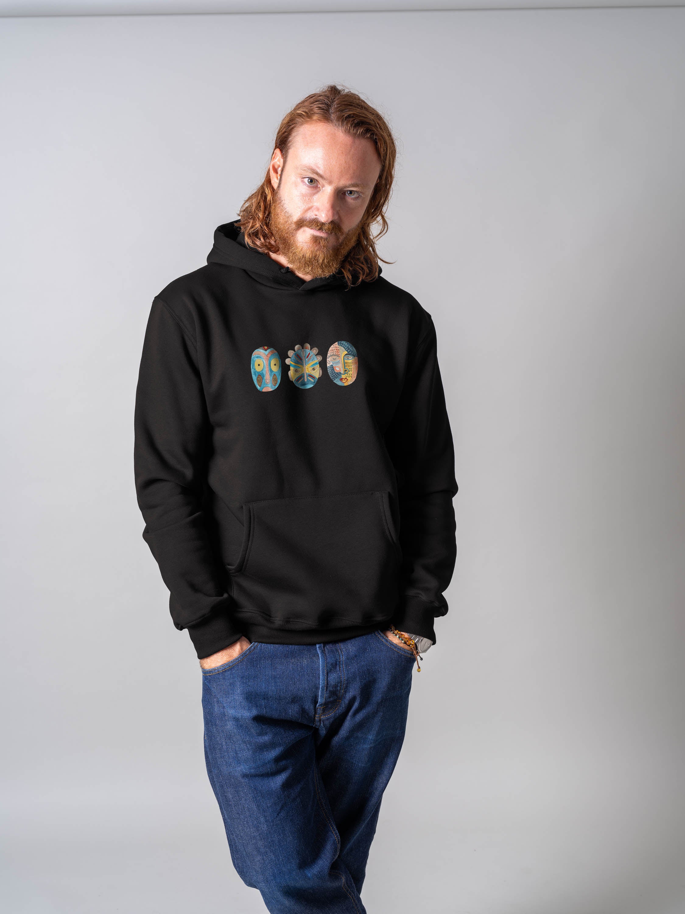 African Masks - Hoodies