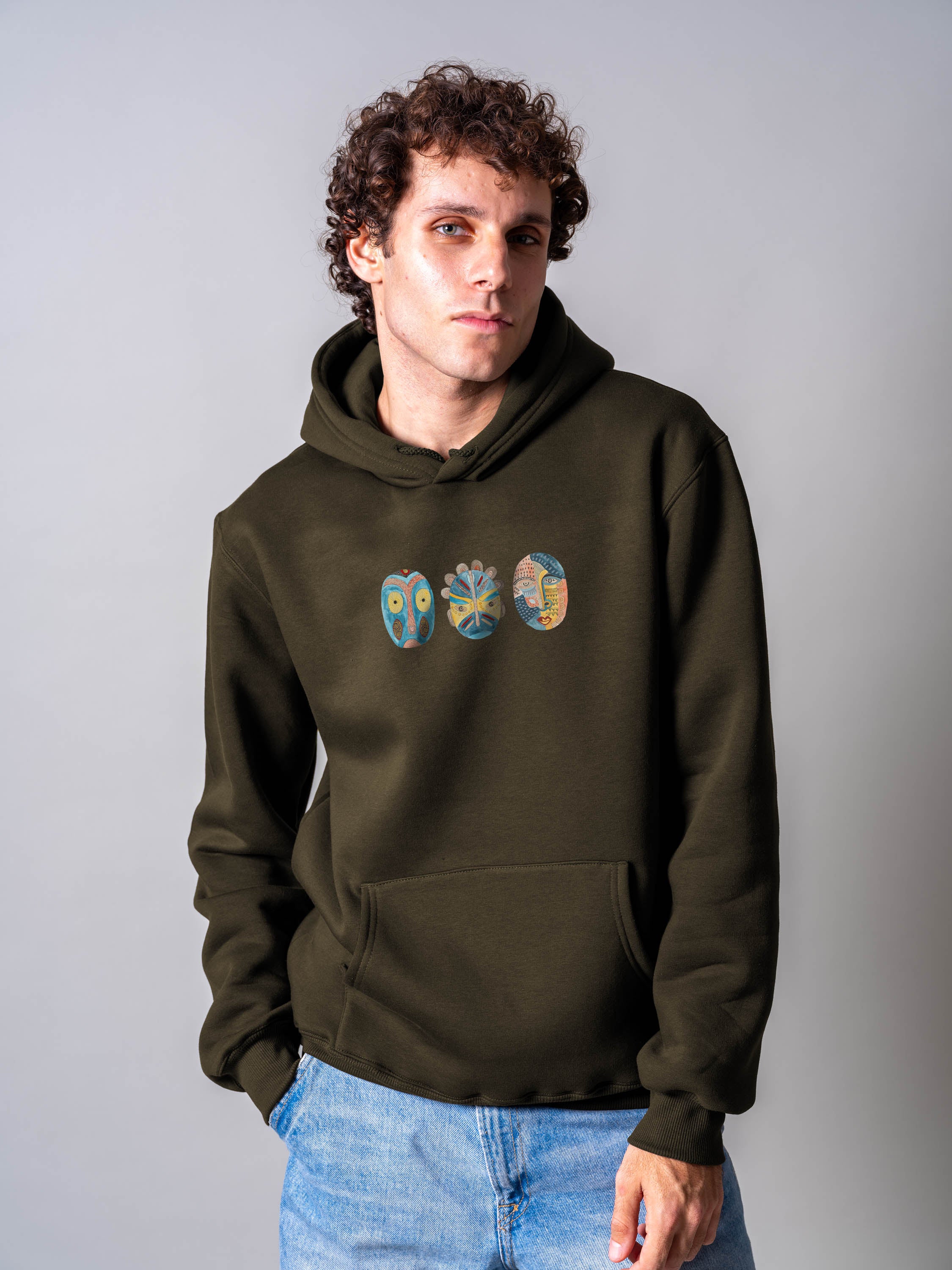 African Masks - Hoodies