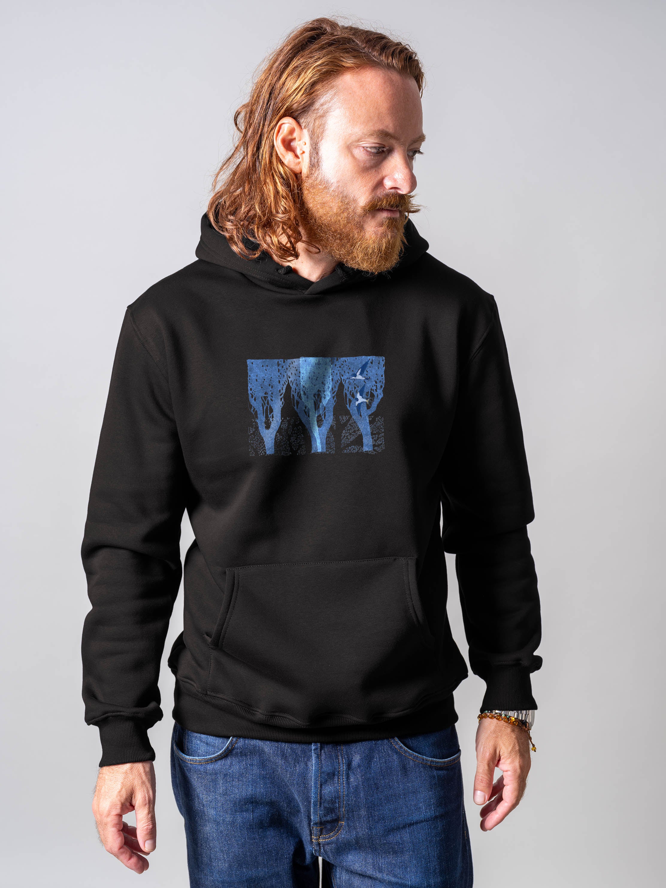 Birds Denim - Hoodies