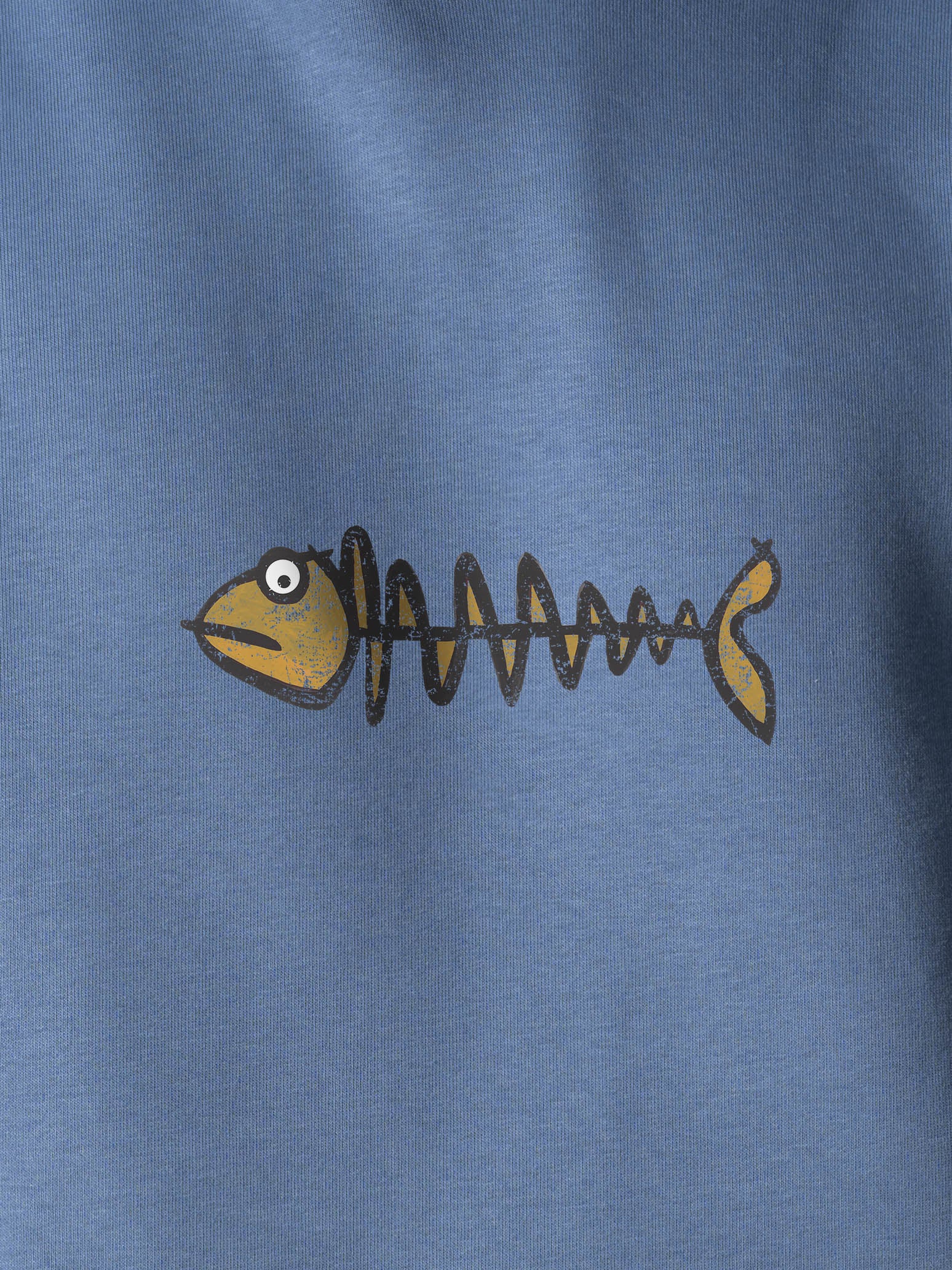 Μοναχικό ψαροκόκαλο - Φούτερ με κουκούλα