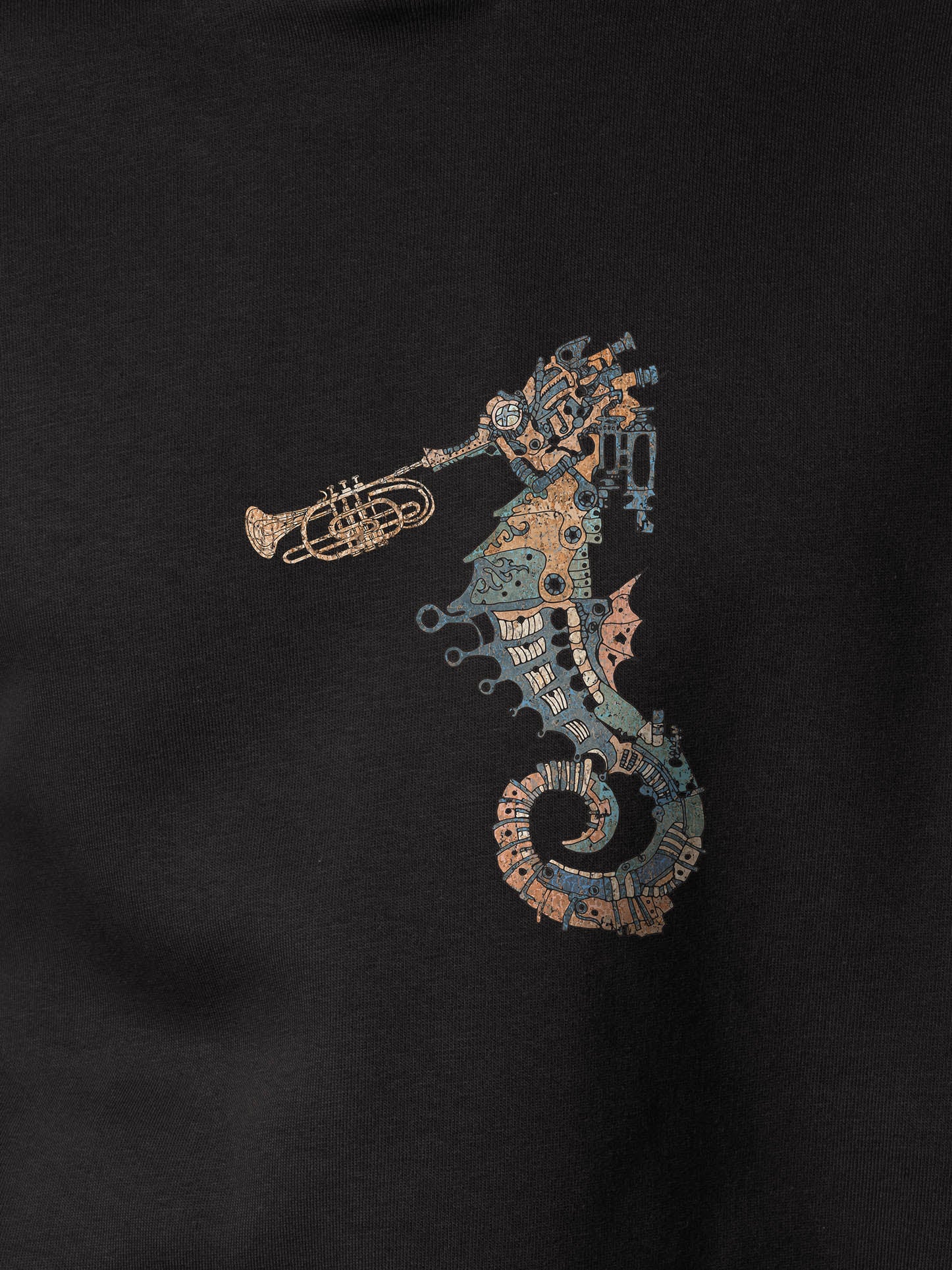 Η Μπαλάντα του μηχανικού Ιππόκαμπου - Φούτερ με κουκούλα