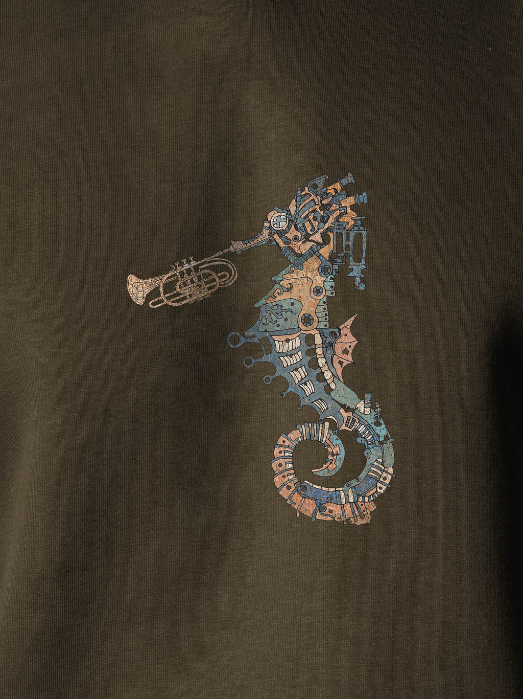 Η Μπαλάντα του μηχανικού Ιππόκαμπου - Φούτερ με κουκούλα