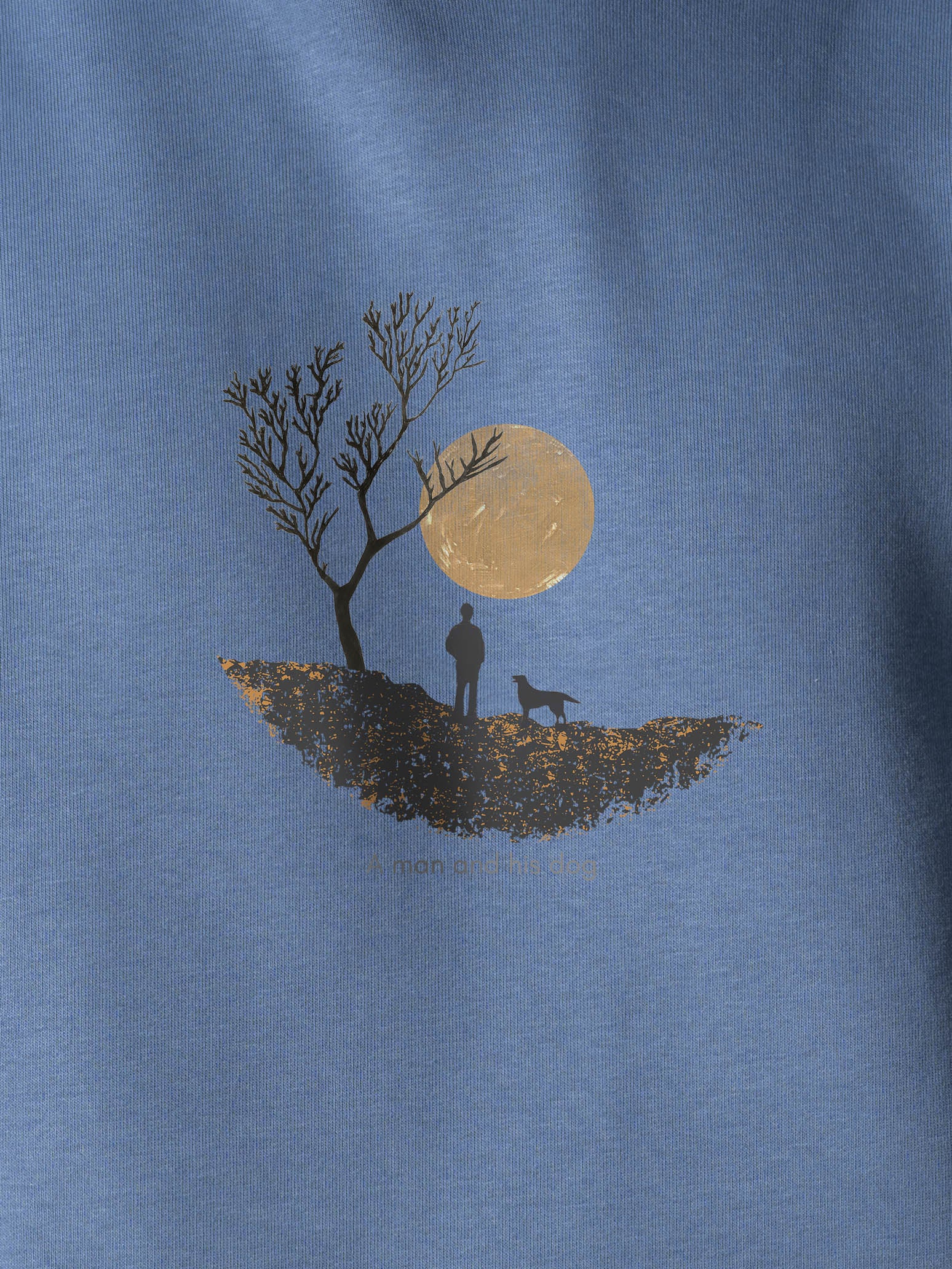 A Man & His Dog  - Hoodies