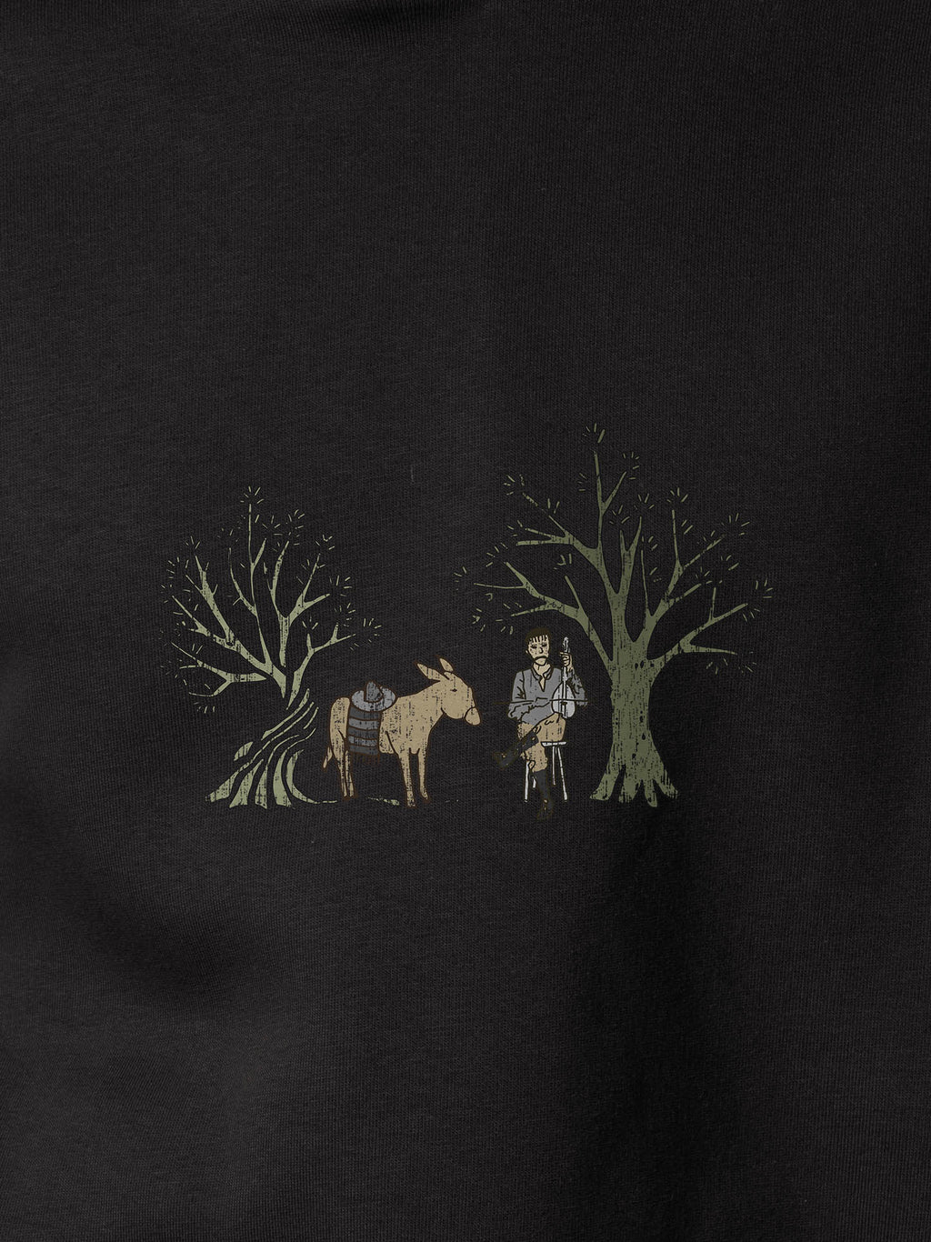 Γαϊδουράκι & Ελαιώνας - Φούτερ με κουκούλα