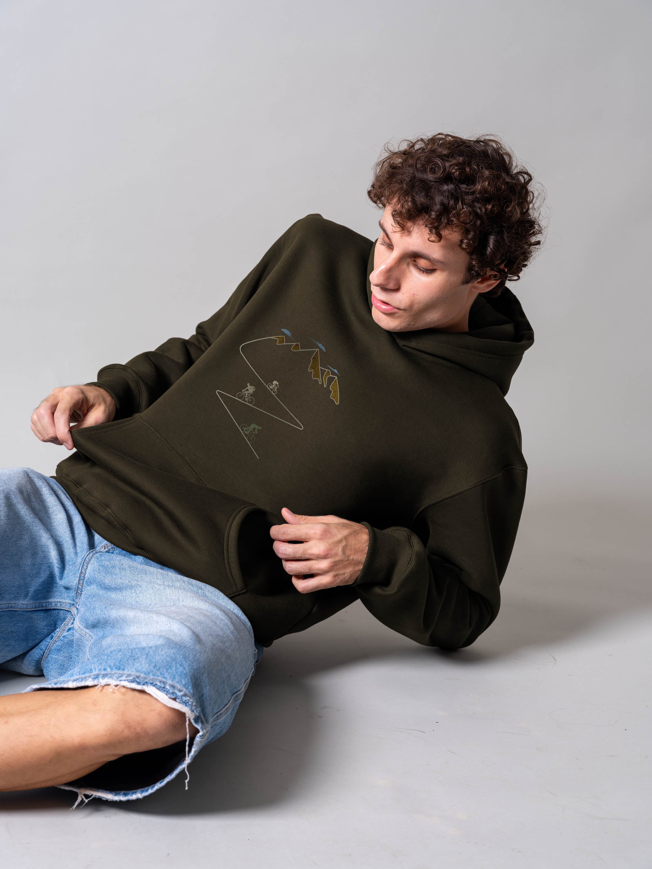 Mountain bike ride  - Hoodies