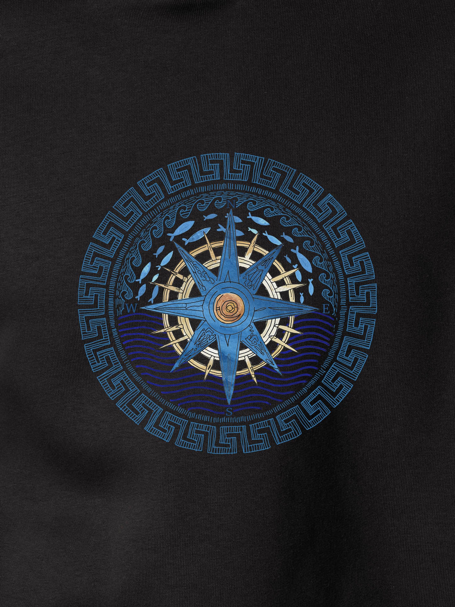 Αστρική Πυξίδα Αιγαίου - Φούτερ με κουκούλα