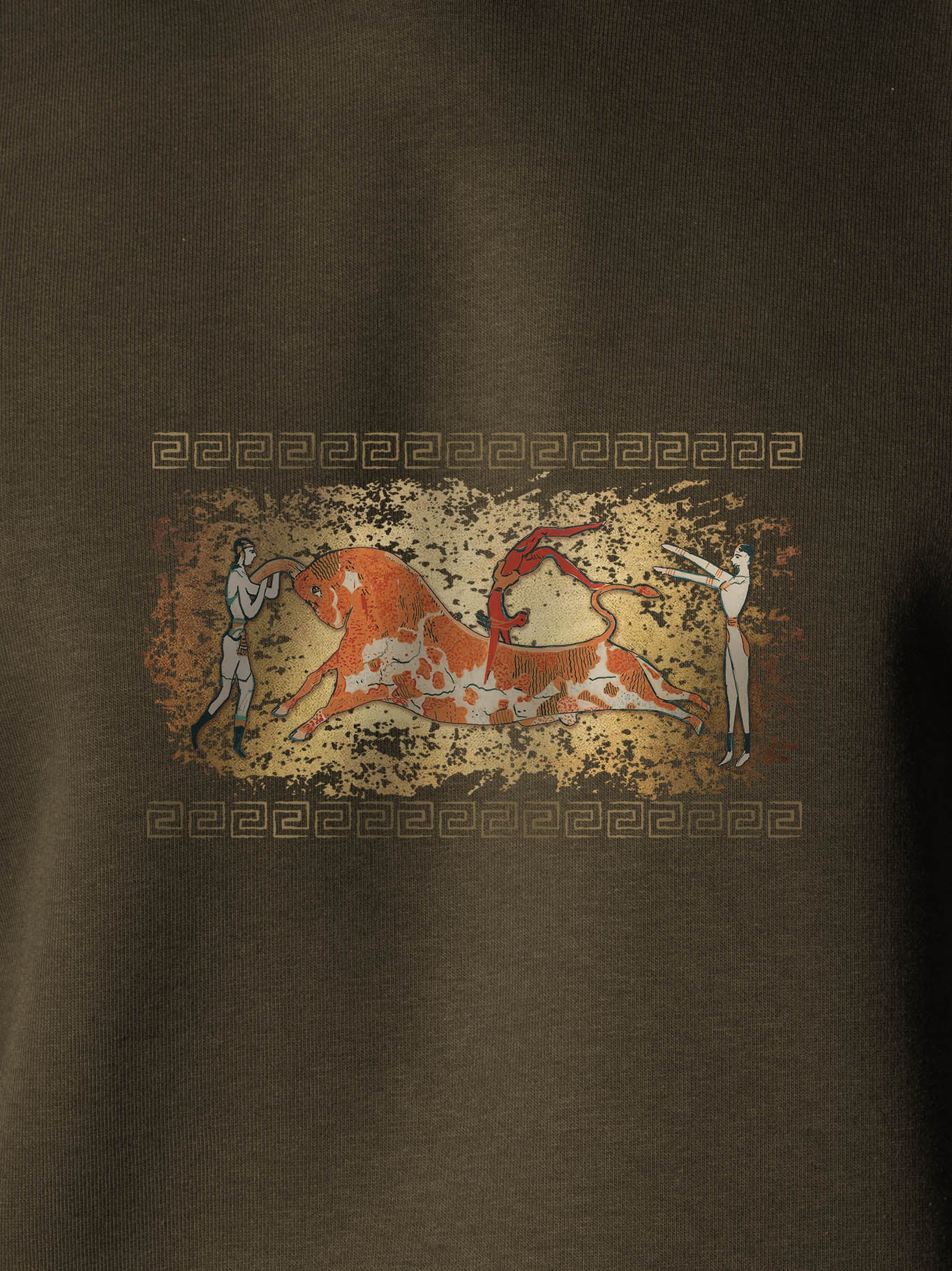 Μινωικό Άλμα - Φούτερ με κουκούλα