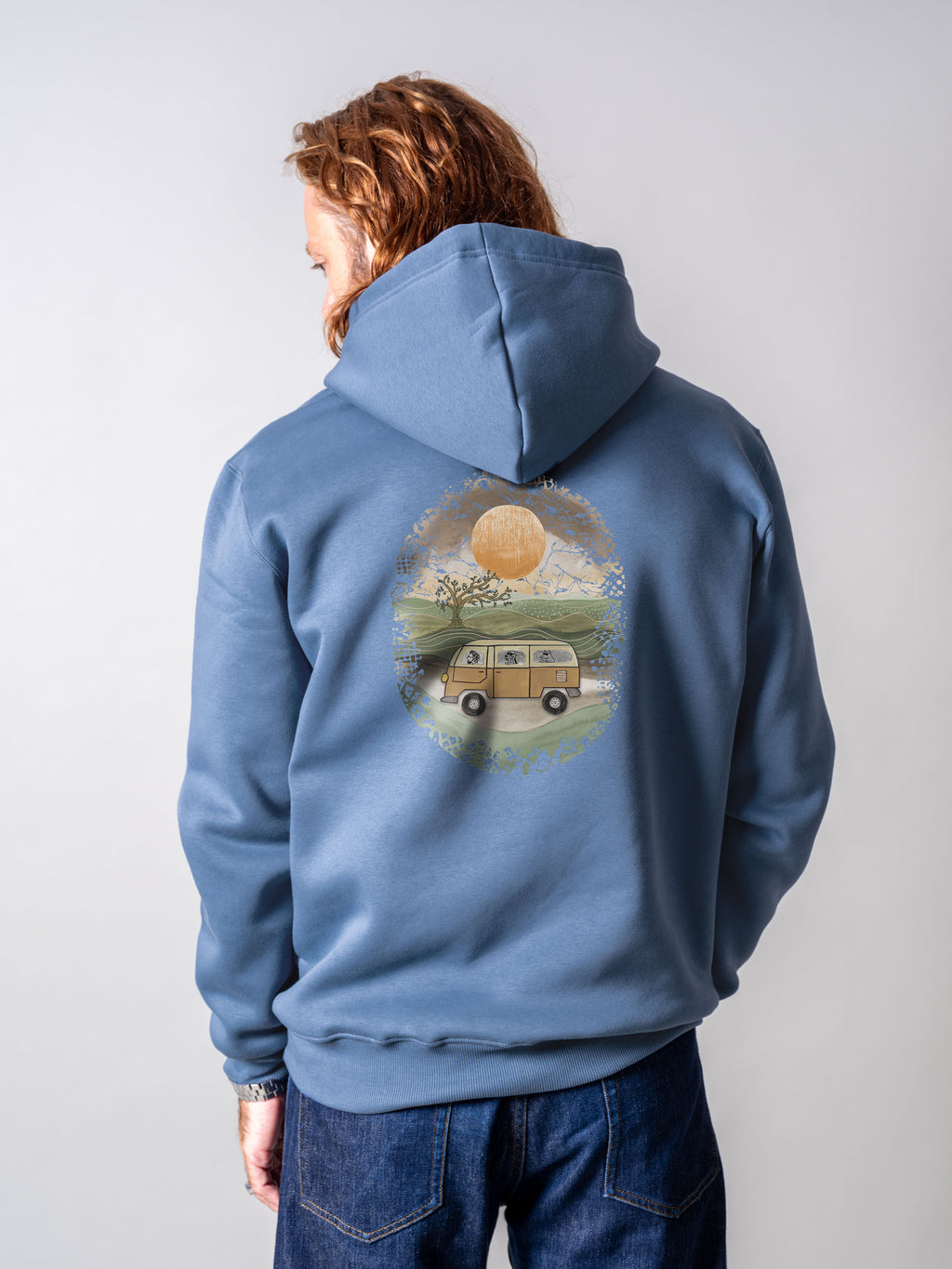 Camper Van - Φούτερ με κουκούλα