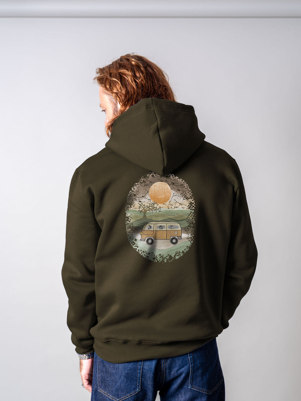 Camper Van - Φούτερ με κουκούλα