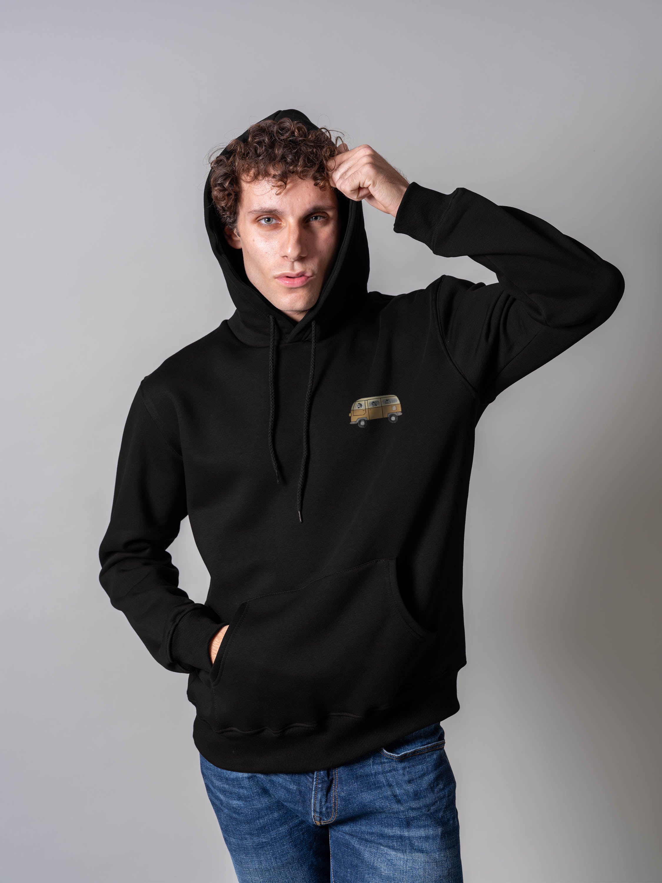 Camper Van - Φούτερ με κουκούλα