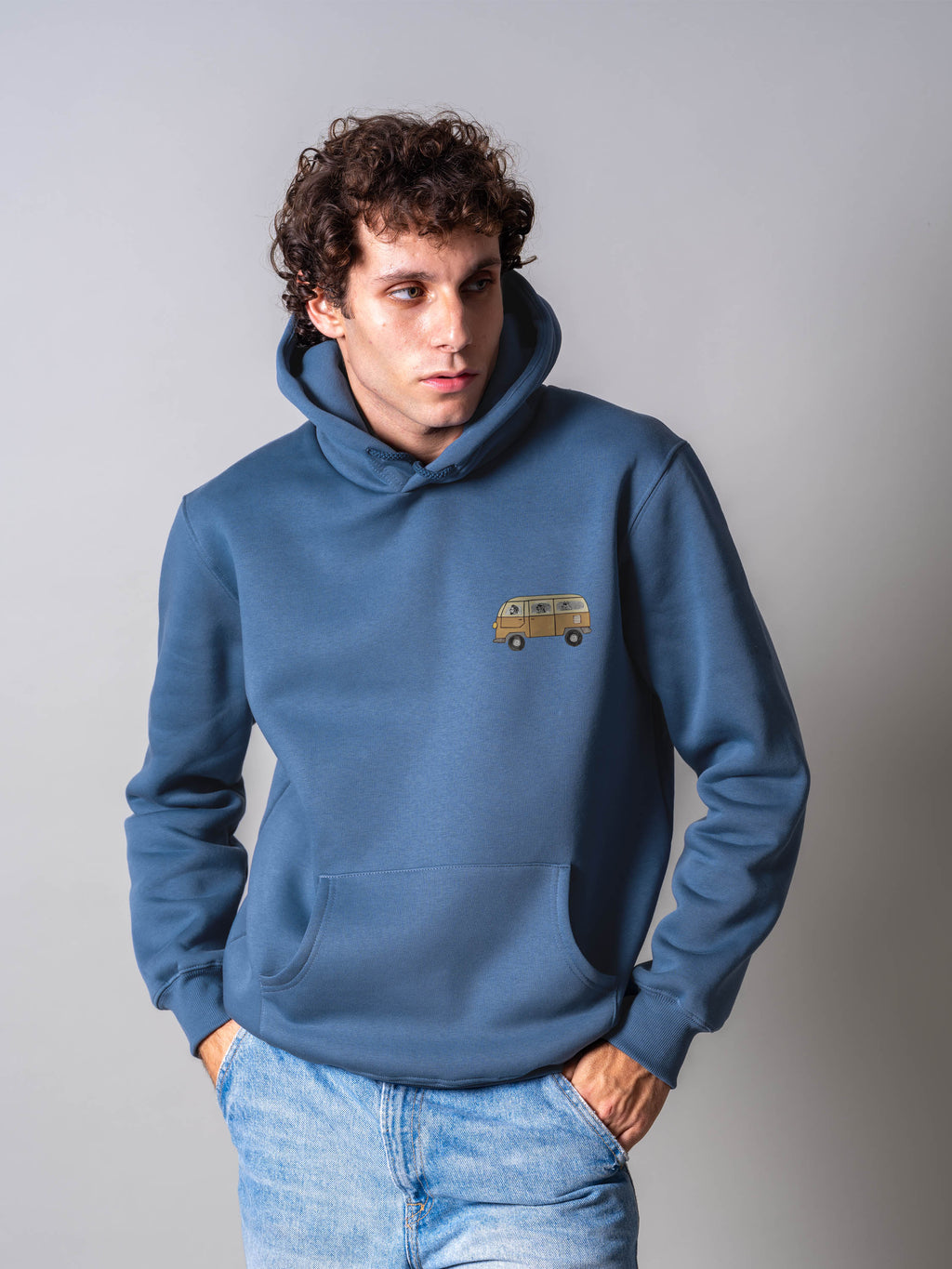 Camper Van - Φούτερ με κουκούλα