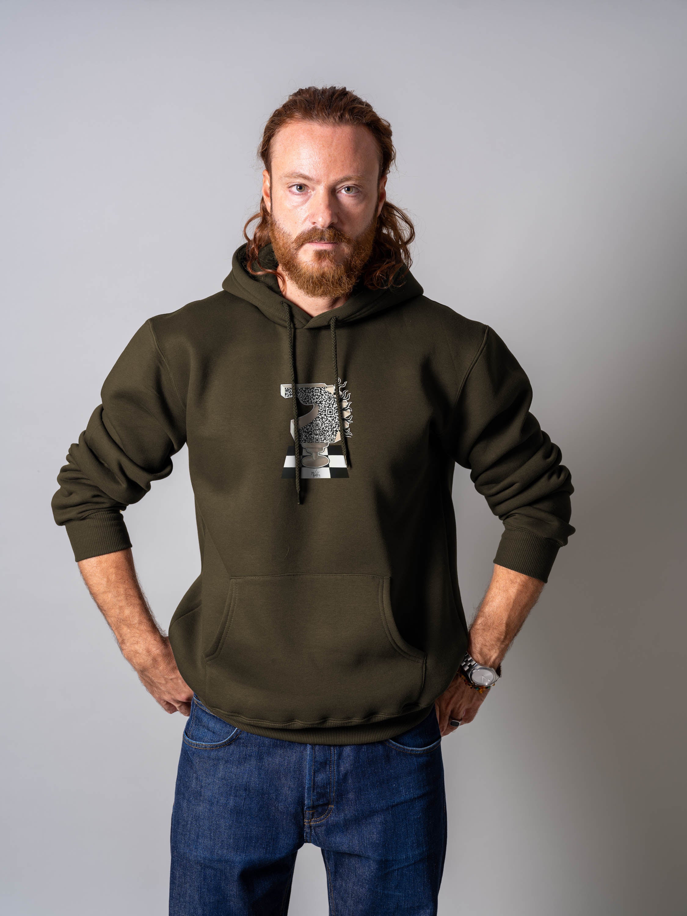 The letter 'Gamma' - Hoodies