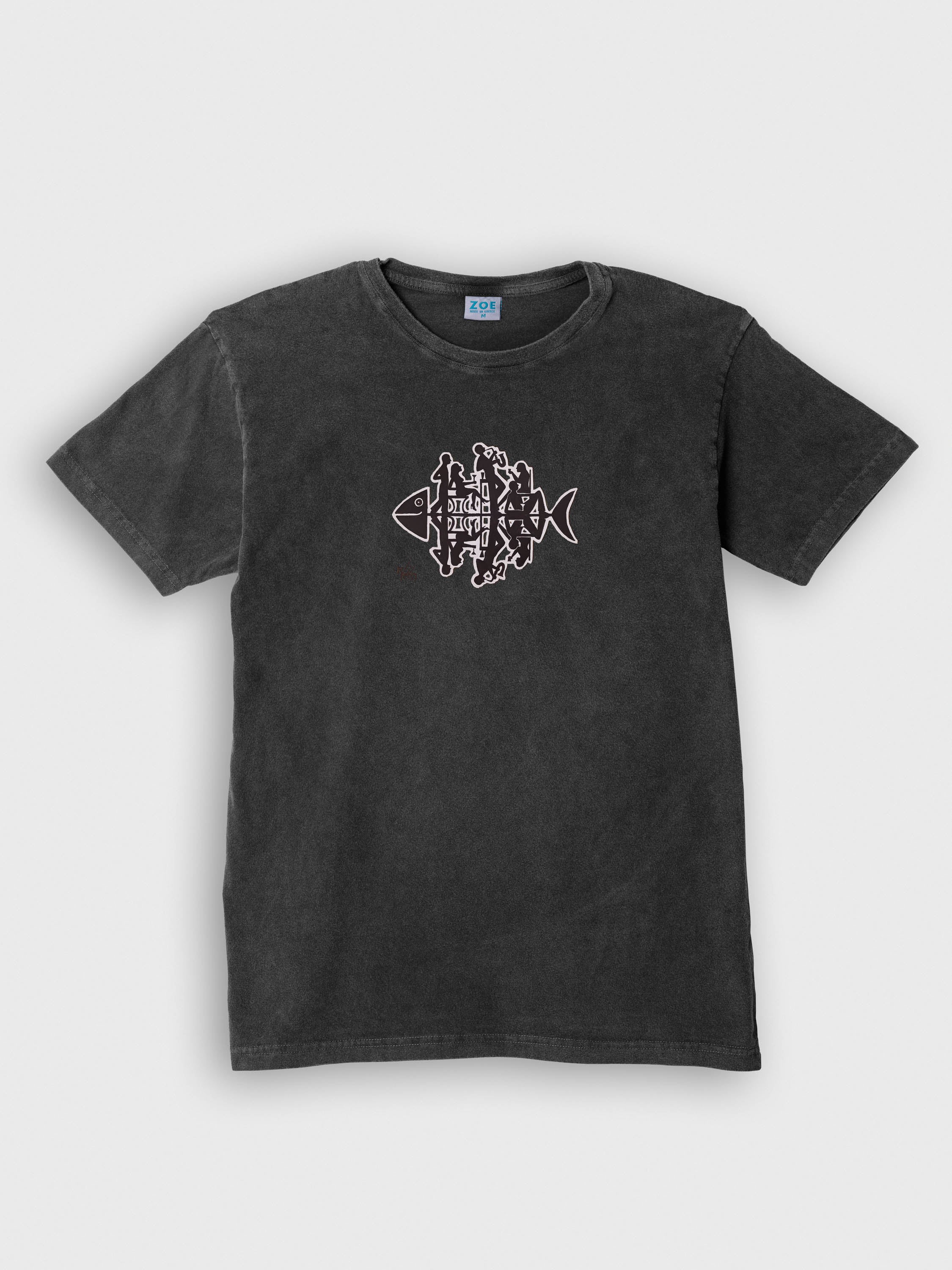 One fish …partying - Stonewashed T-Shirts