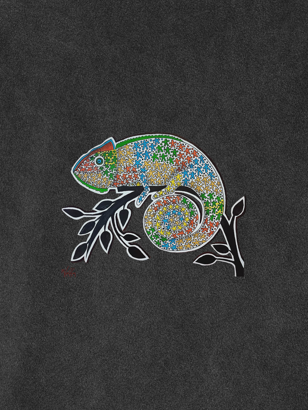 Chameleon - Stonewashed Hoodie