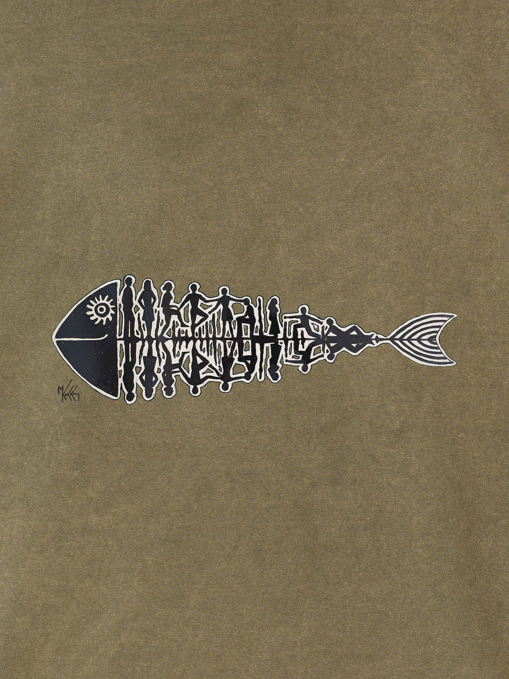 Fishbone - Stonewashed Hoodie