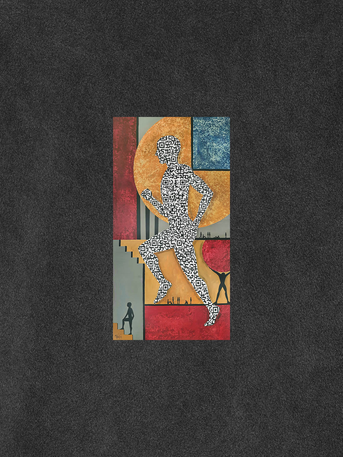 To the future - Stonewashed Hoodie