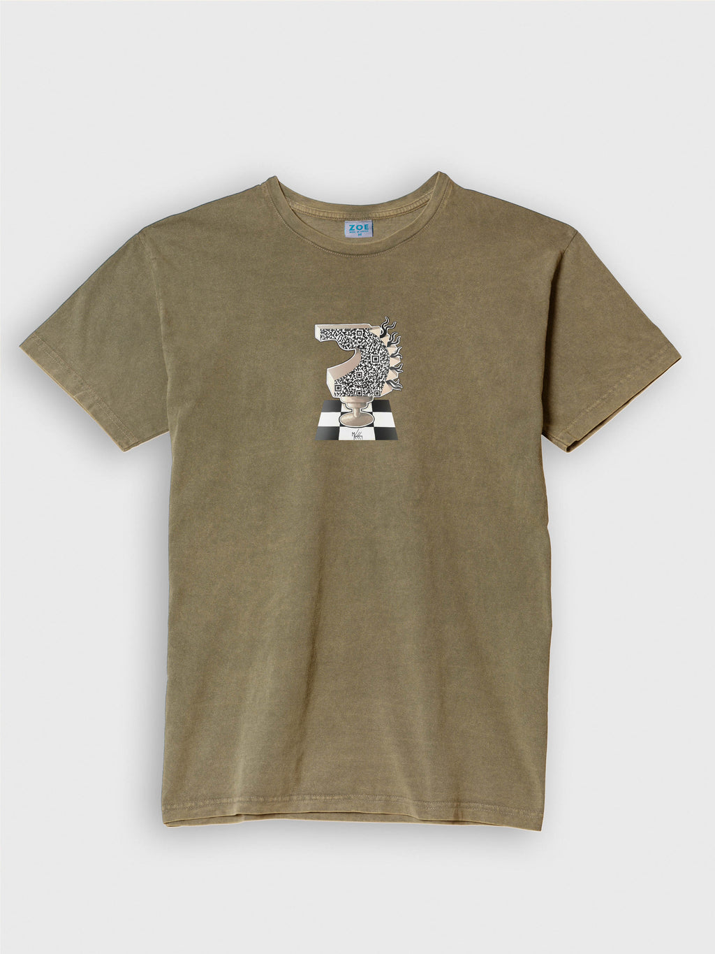 The letter 'Gamma' - Stonewashed T-Shirts