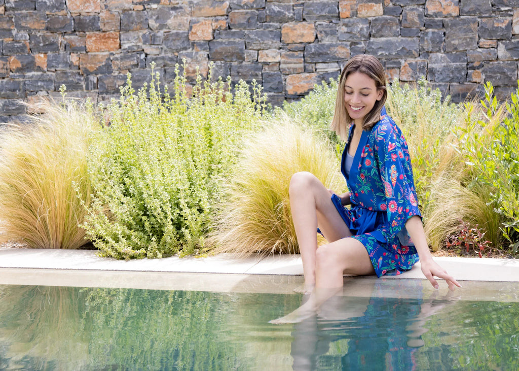 Flowers and Birds - Kimono