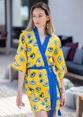 Yellow Lucky Eye - Kimono