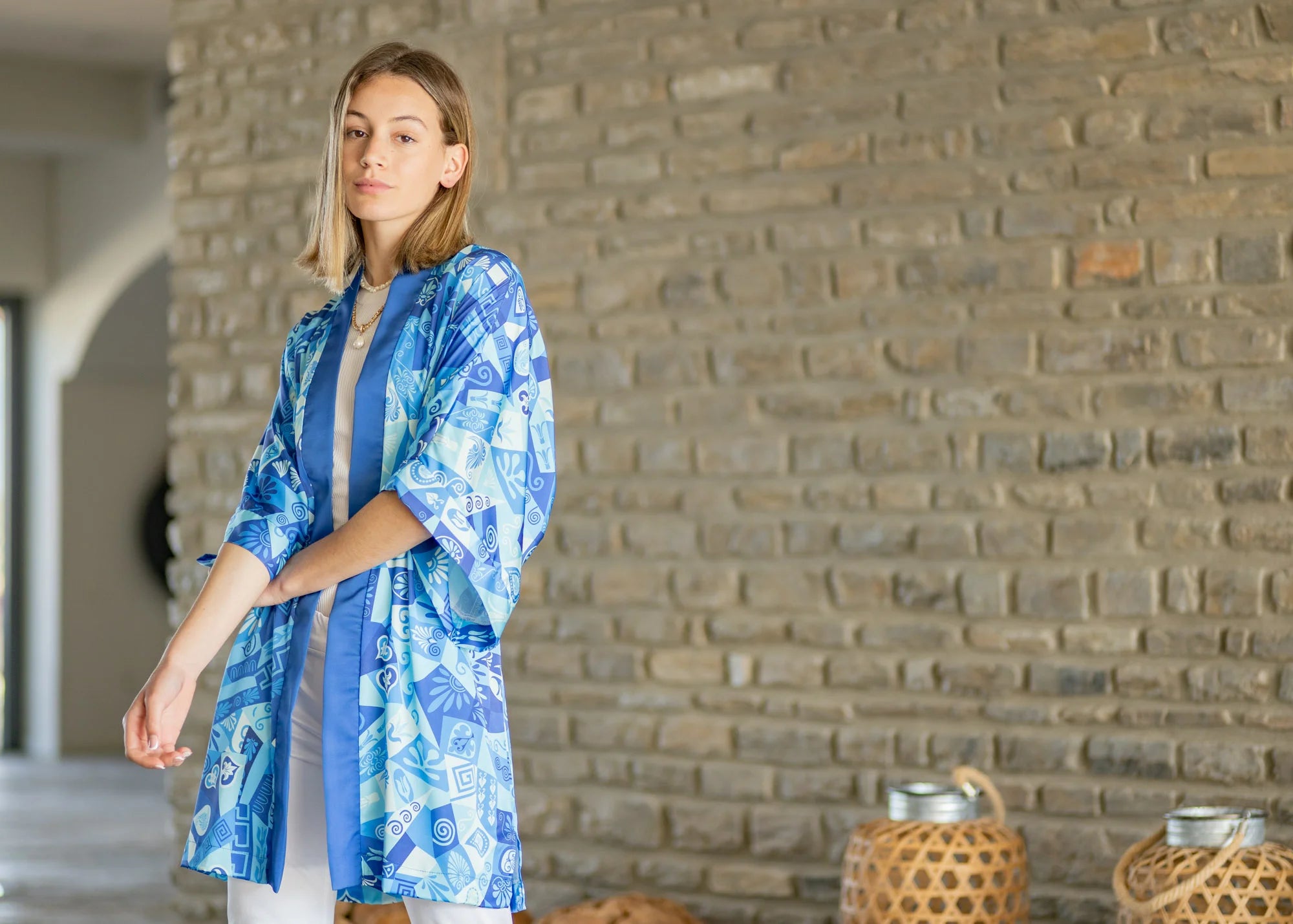 Ancient Pattern - Kimono