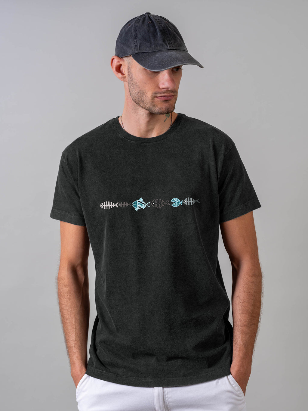 Little Fish - Stonewashed T-Shirts
