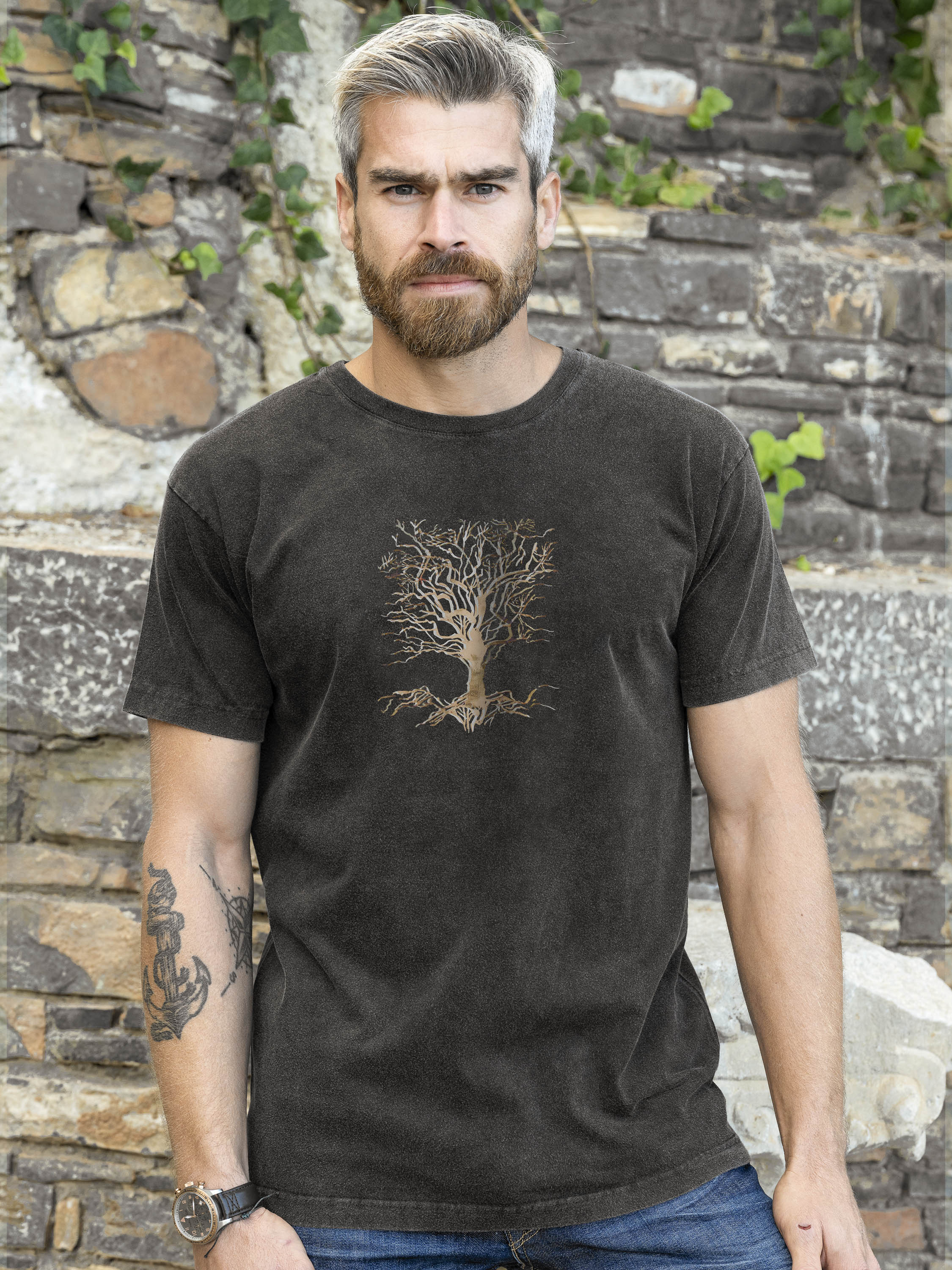 Sacred Tree - Stonewashed T-Shirts