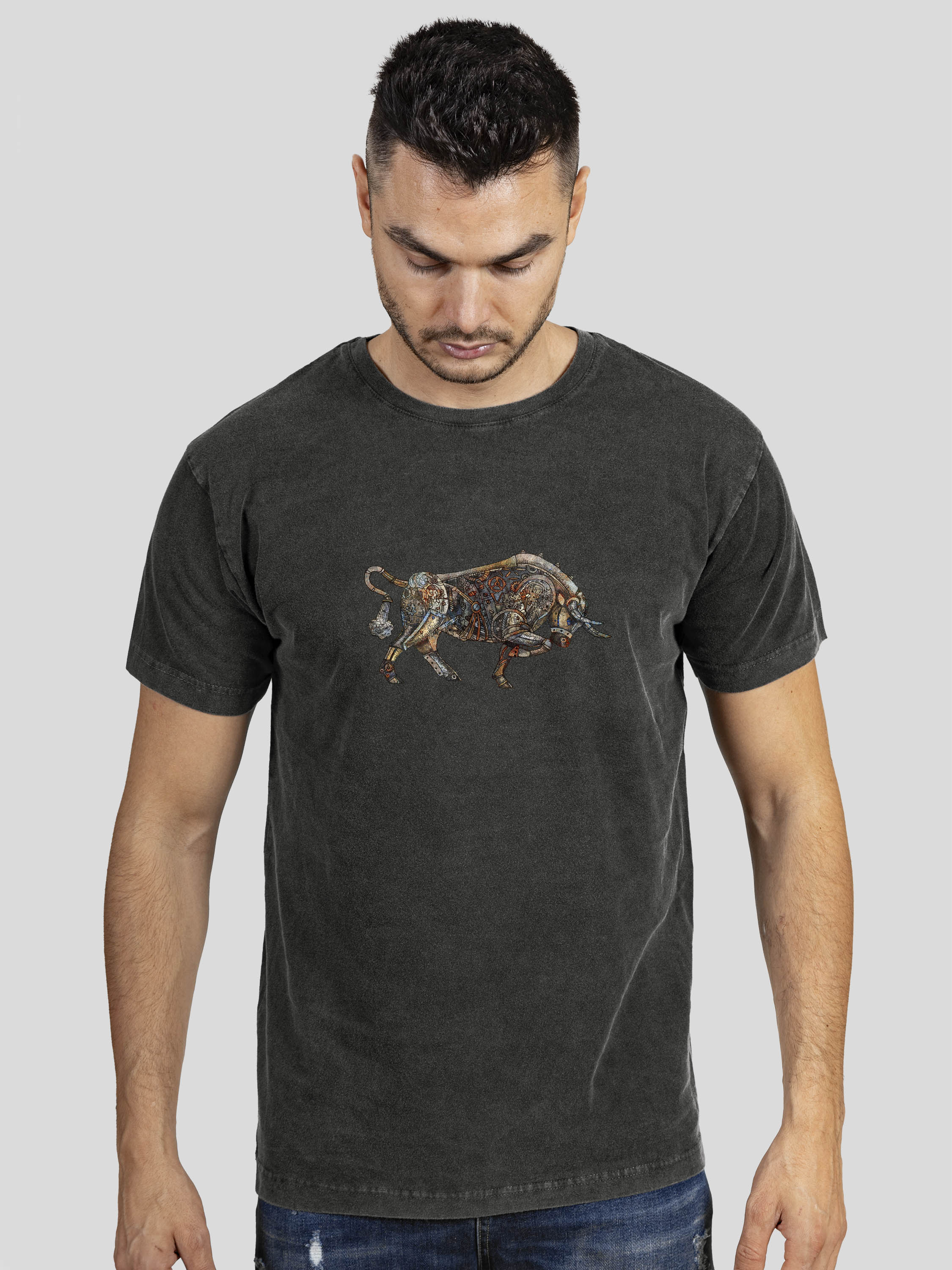 Mechanical charge - Stonewashed T-Shirts