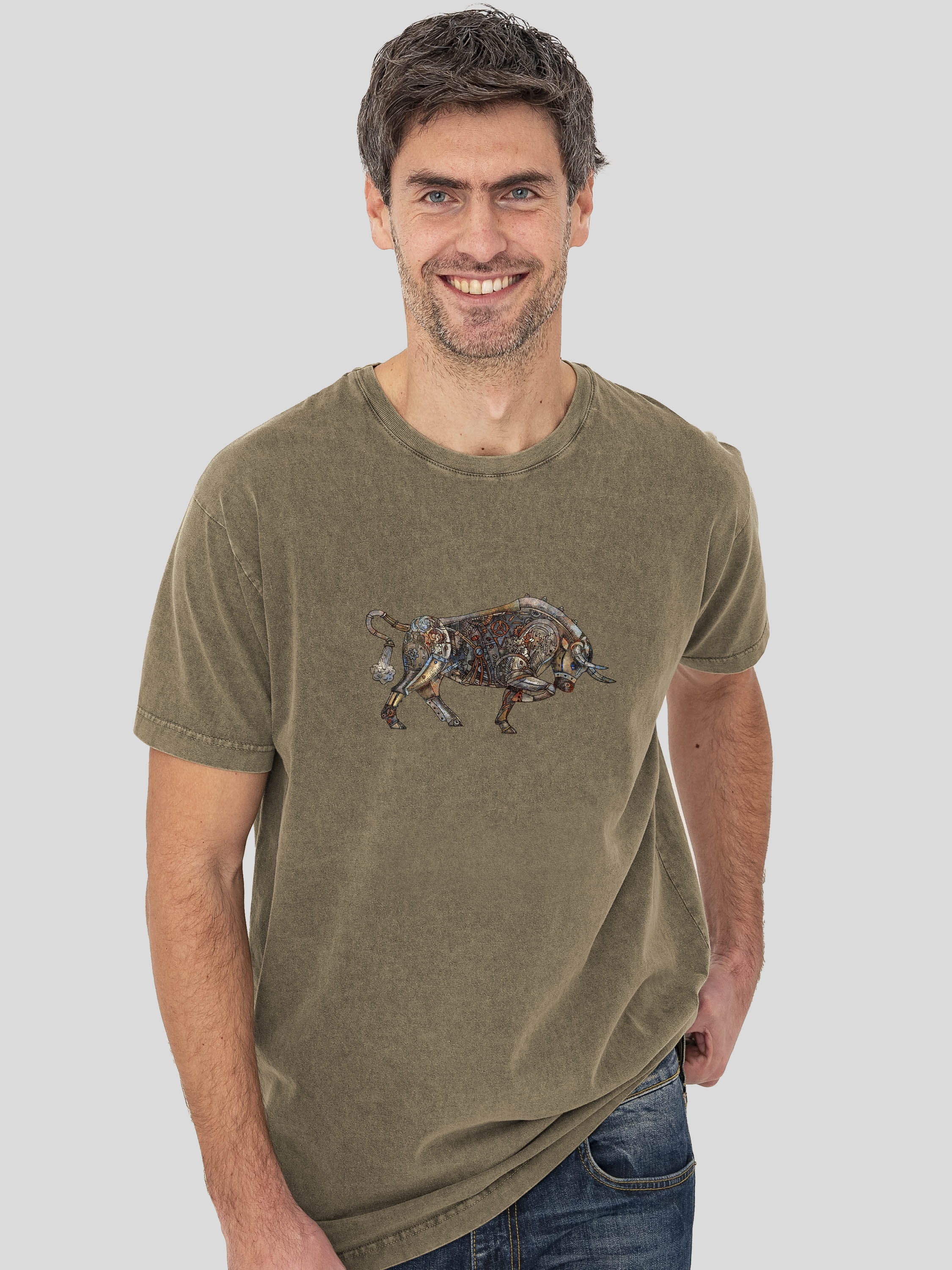 Mechanical charge - Stonewashed T-Shirts