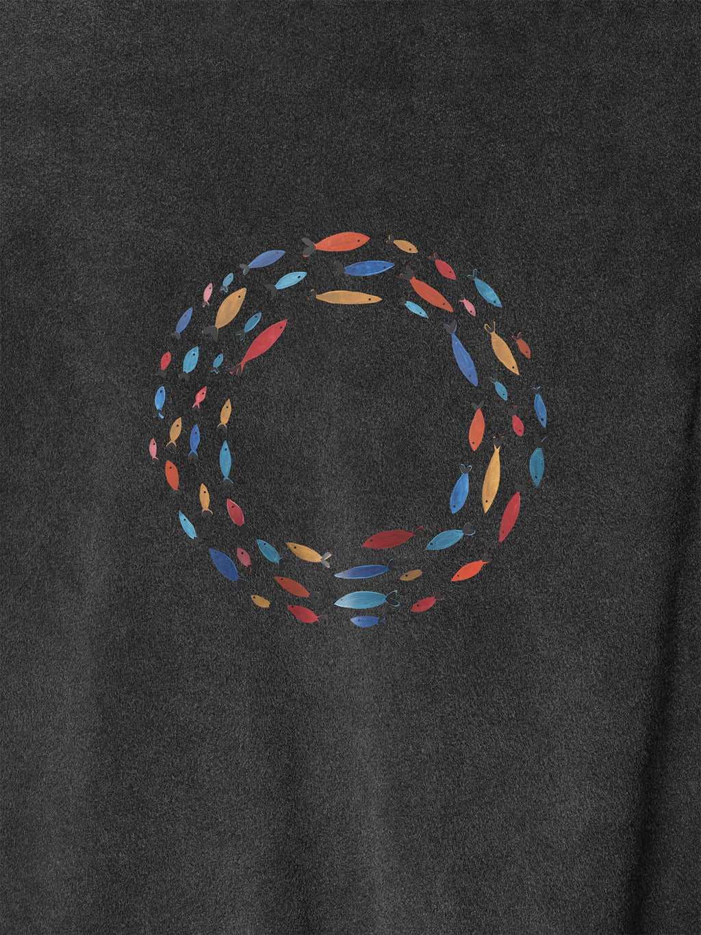 Aegean Fish Circle - Stonewashed T-Shirts
