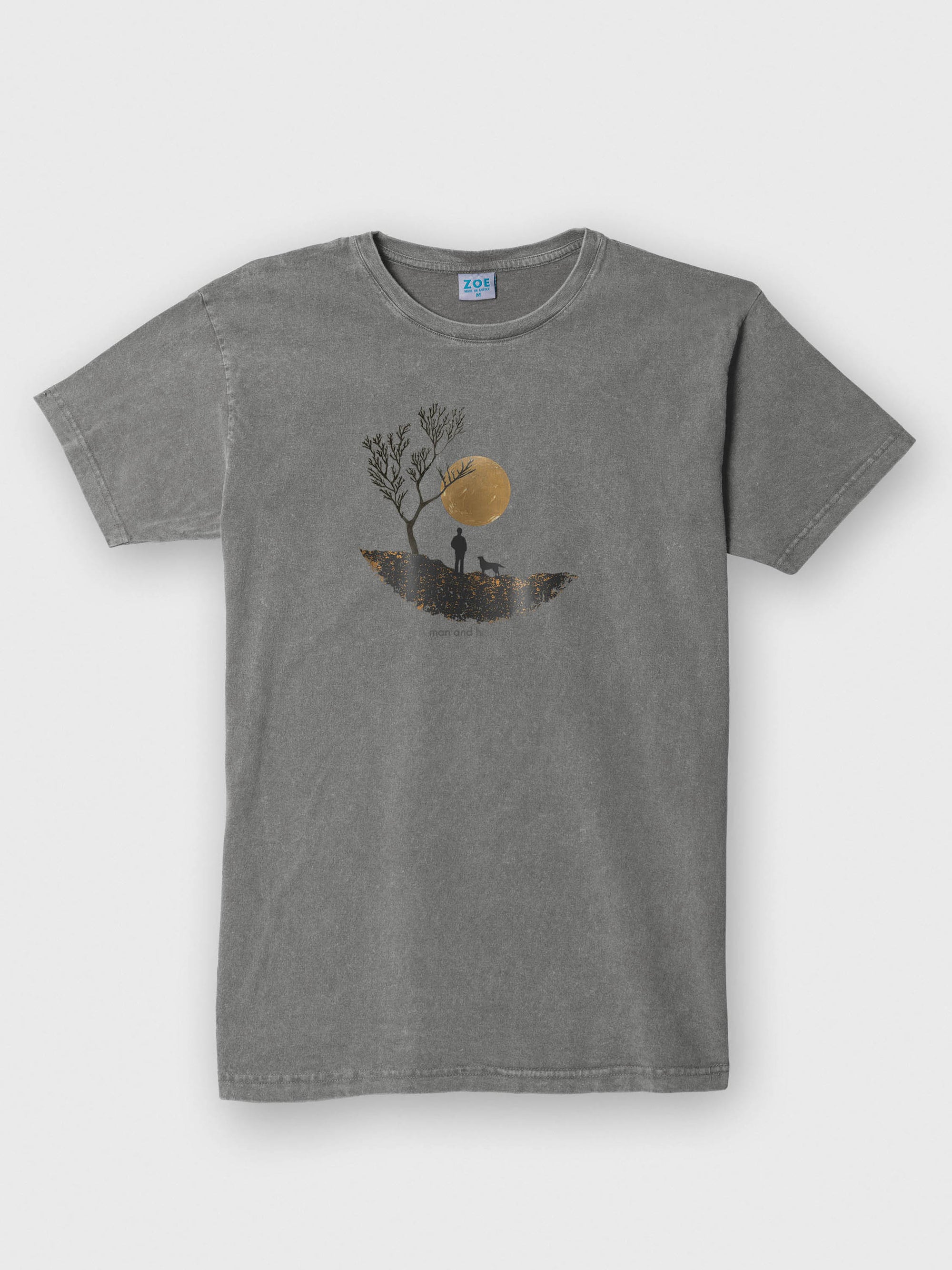 A Man & His Dog - Stonewashed T-Shirts