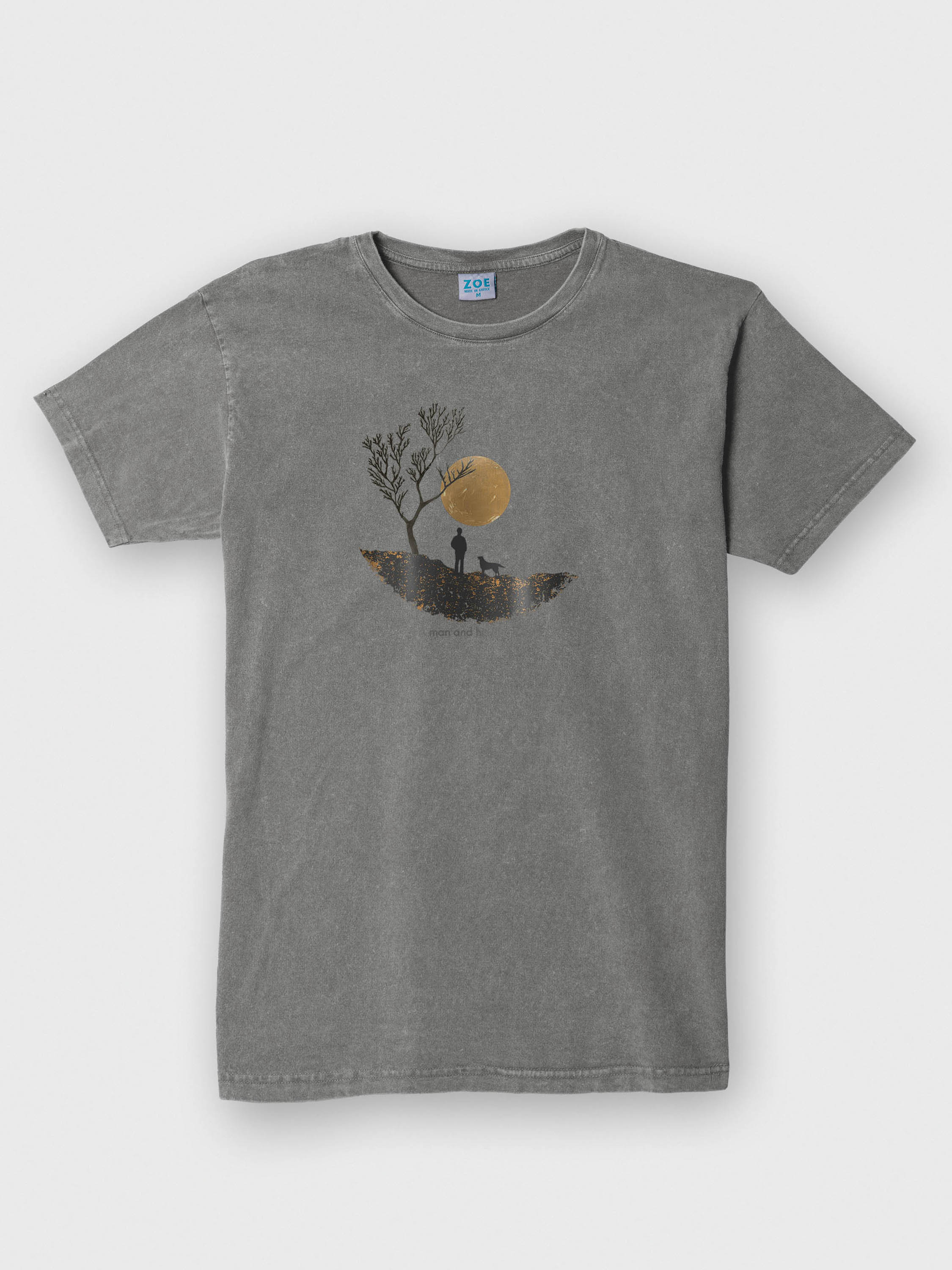 A Man & His Dog - Stonewashed T-Shirts