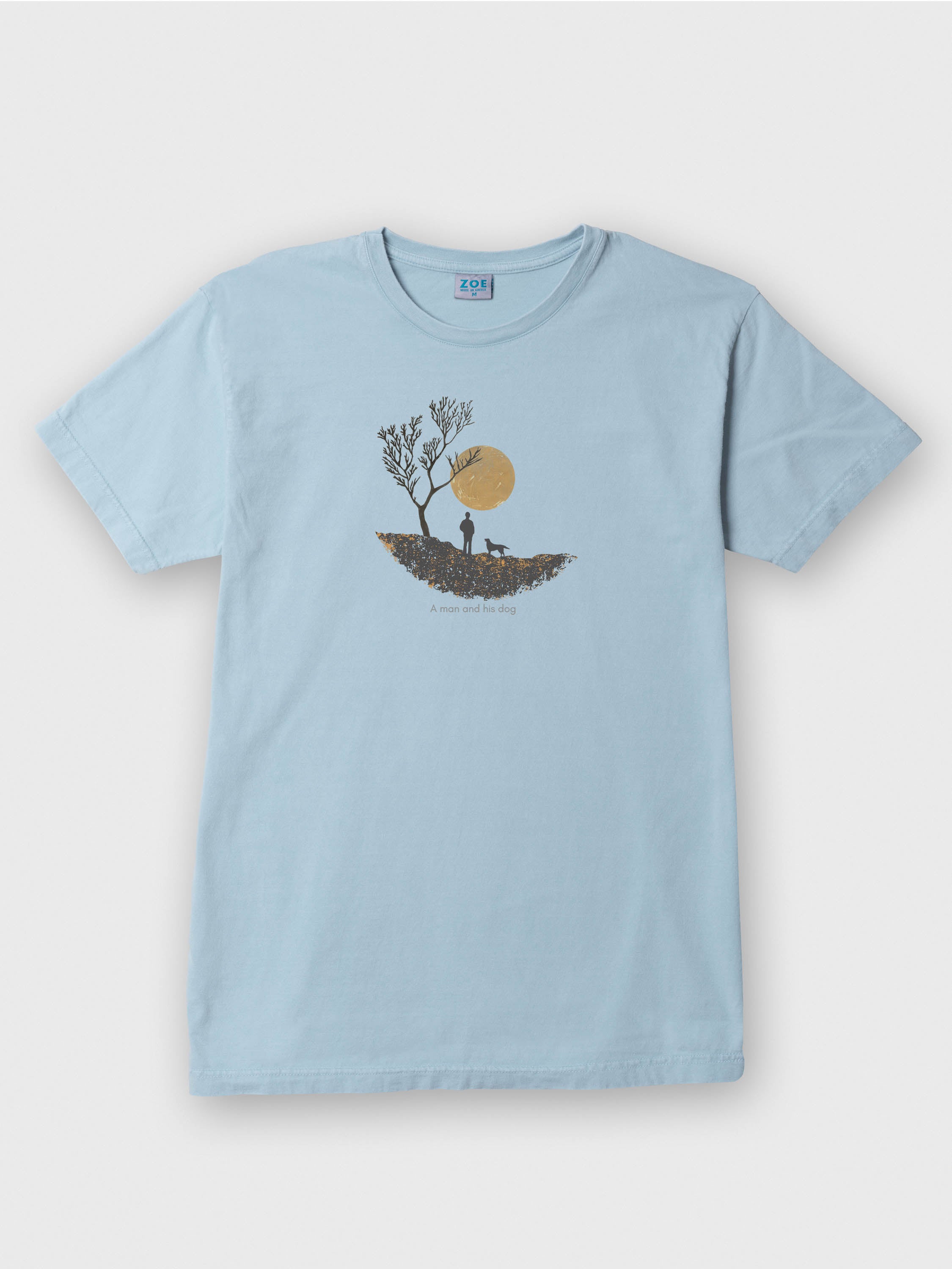 A Man & His Dog - Stonewashed T-Shirts