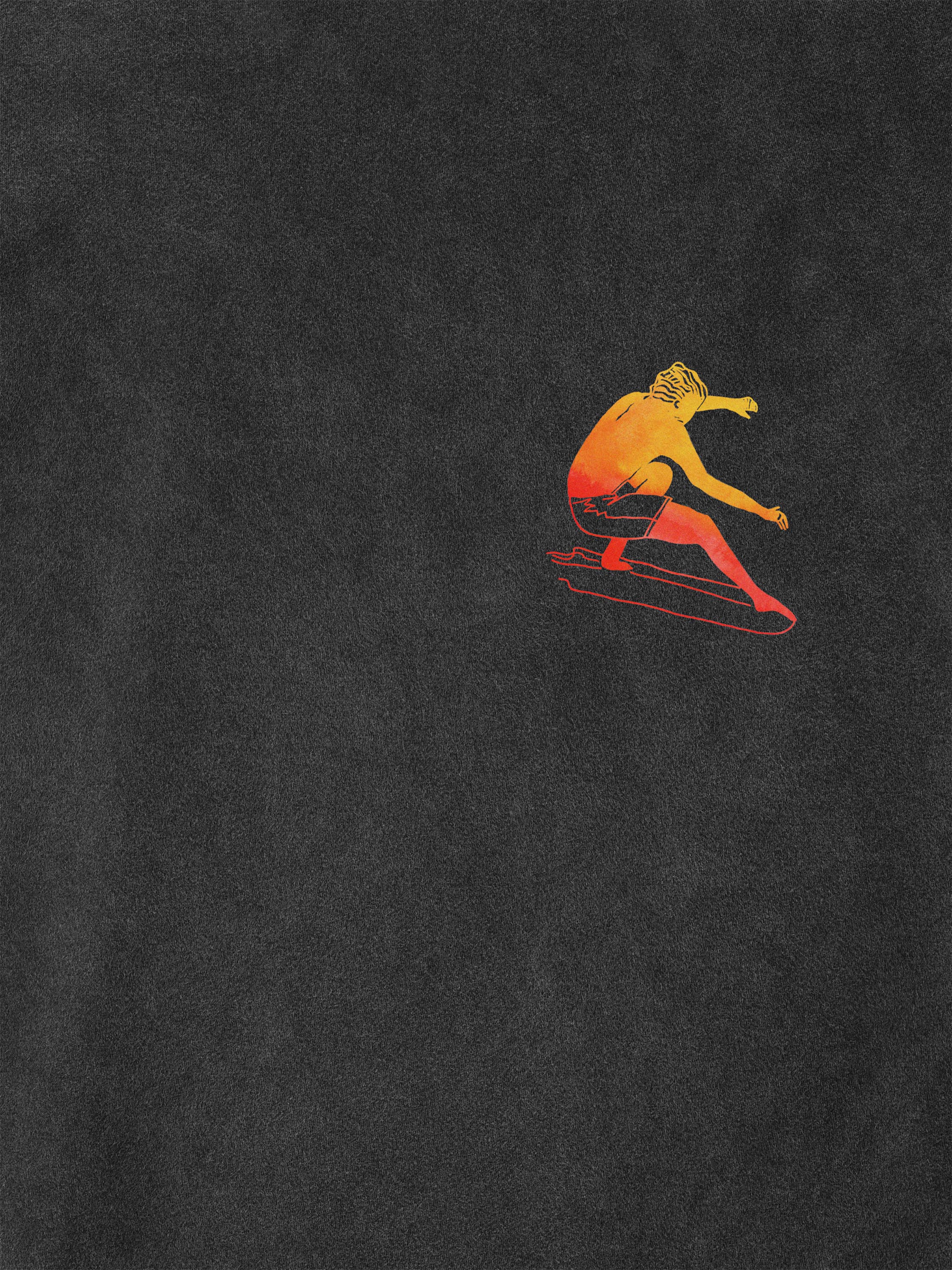 Rising Wave Surfer - Μπλούζες Πετροπλυμένες