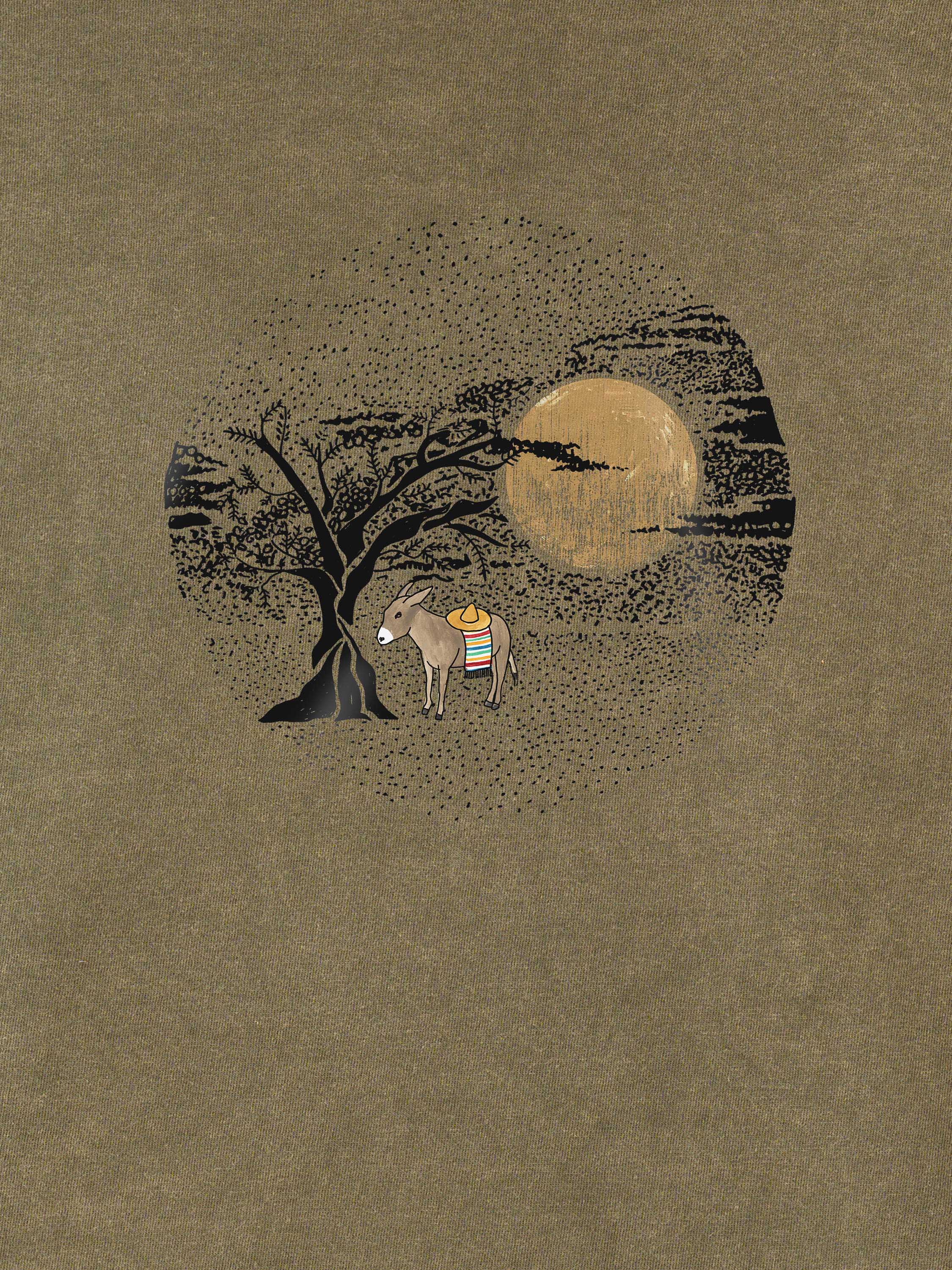 Moonlit Olive Grove - Stonewashed T-Shirts