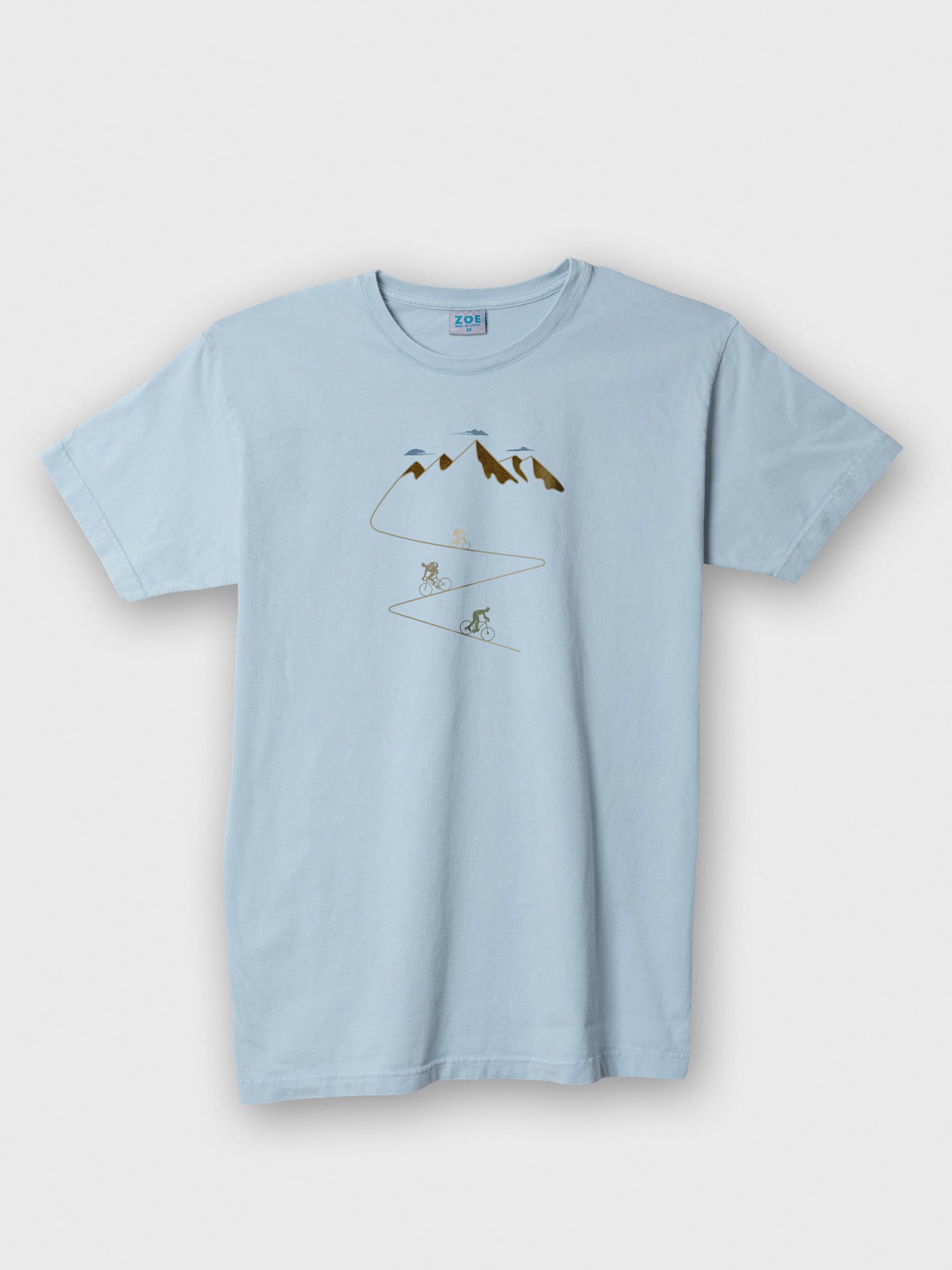 Mountain bike ride - Stonewashed T-Shirts