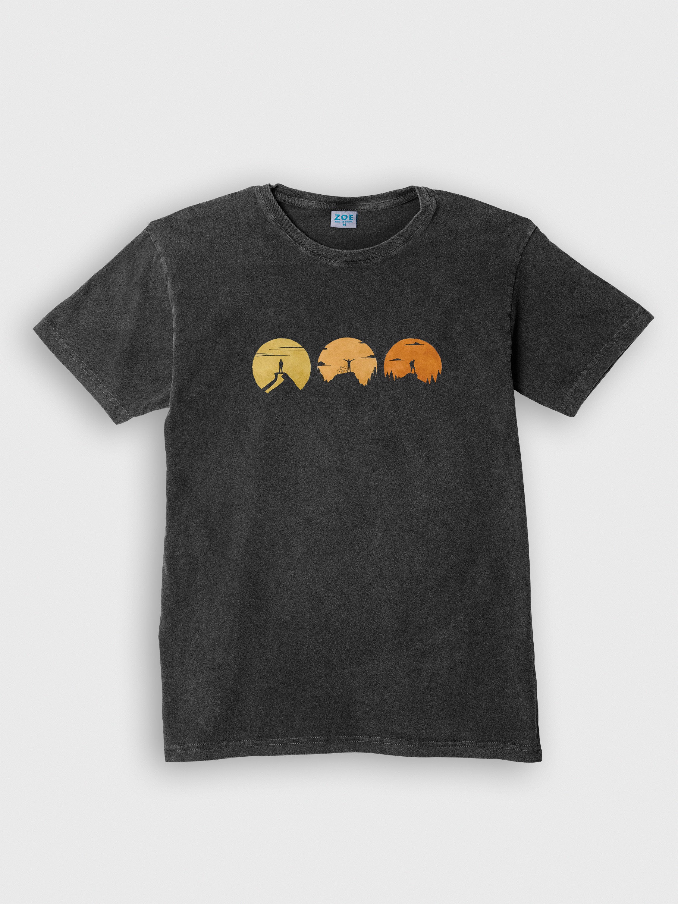 Sunset Silhouettes - Stonewashed T-Shirts