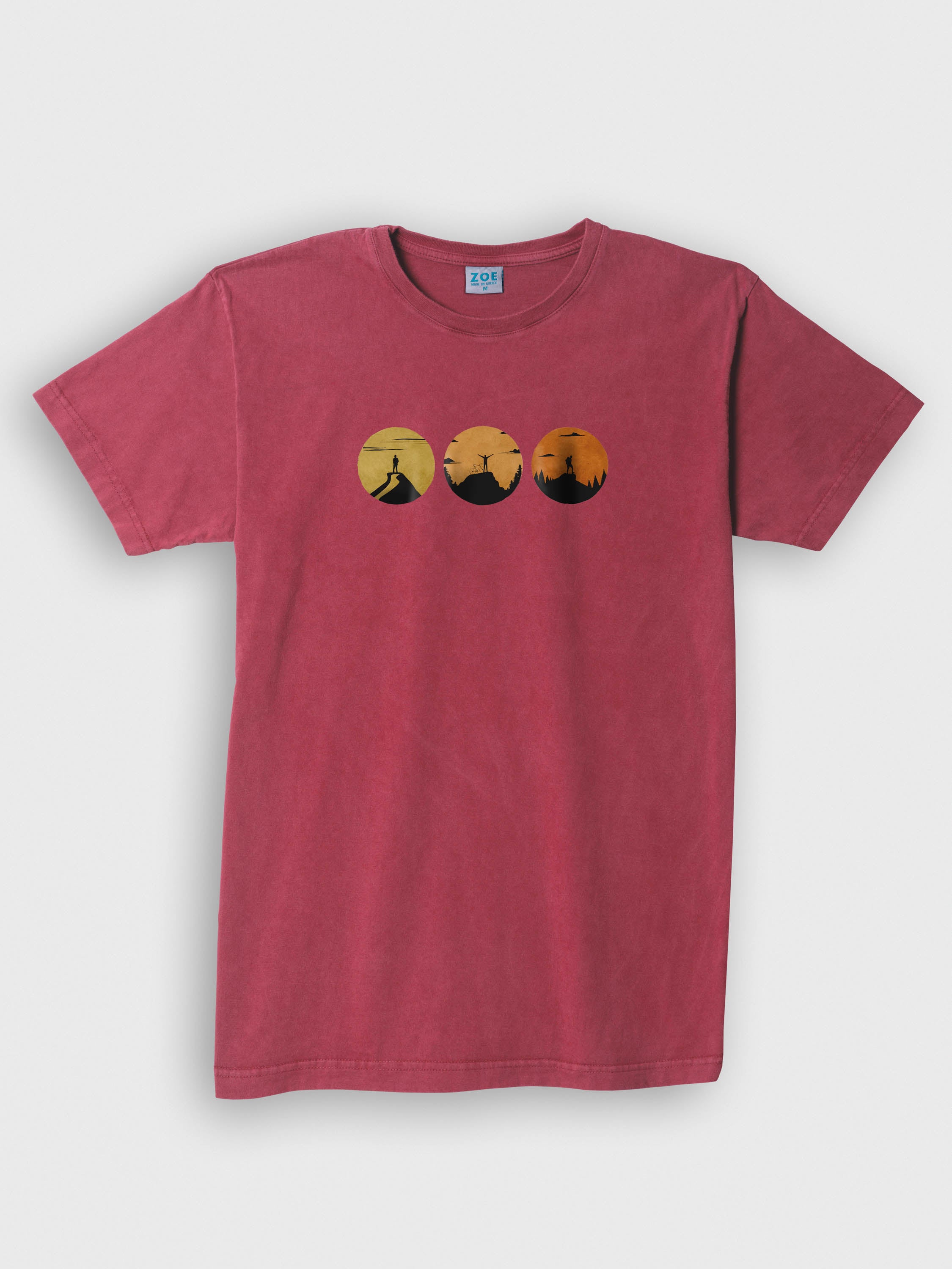 Sunset Silhouettes - Stonewashed T-Shirts