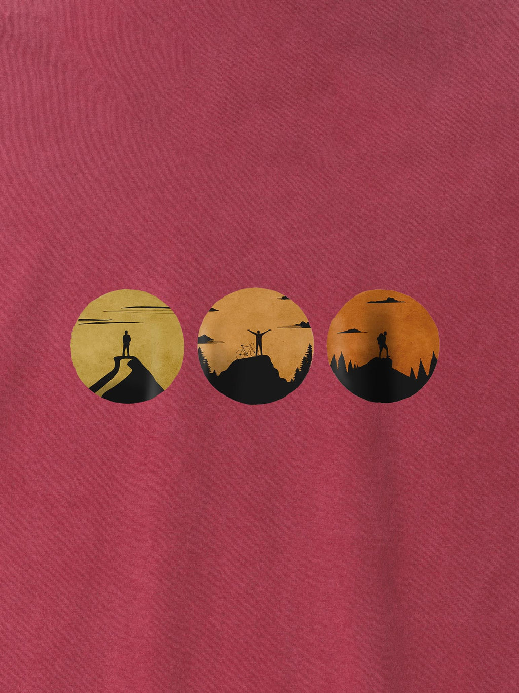Sunset Silhouettes - Stonewashed T-Shirts