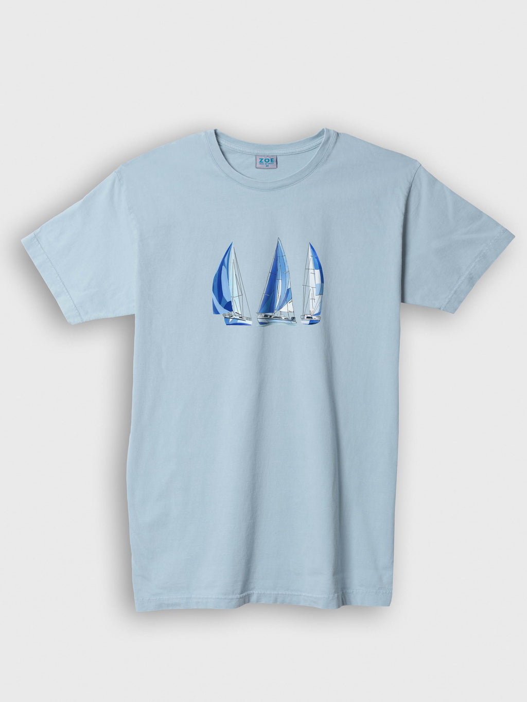 Greek sailing boats - Stonewashed T-Shirts